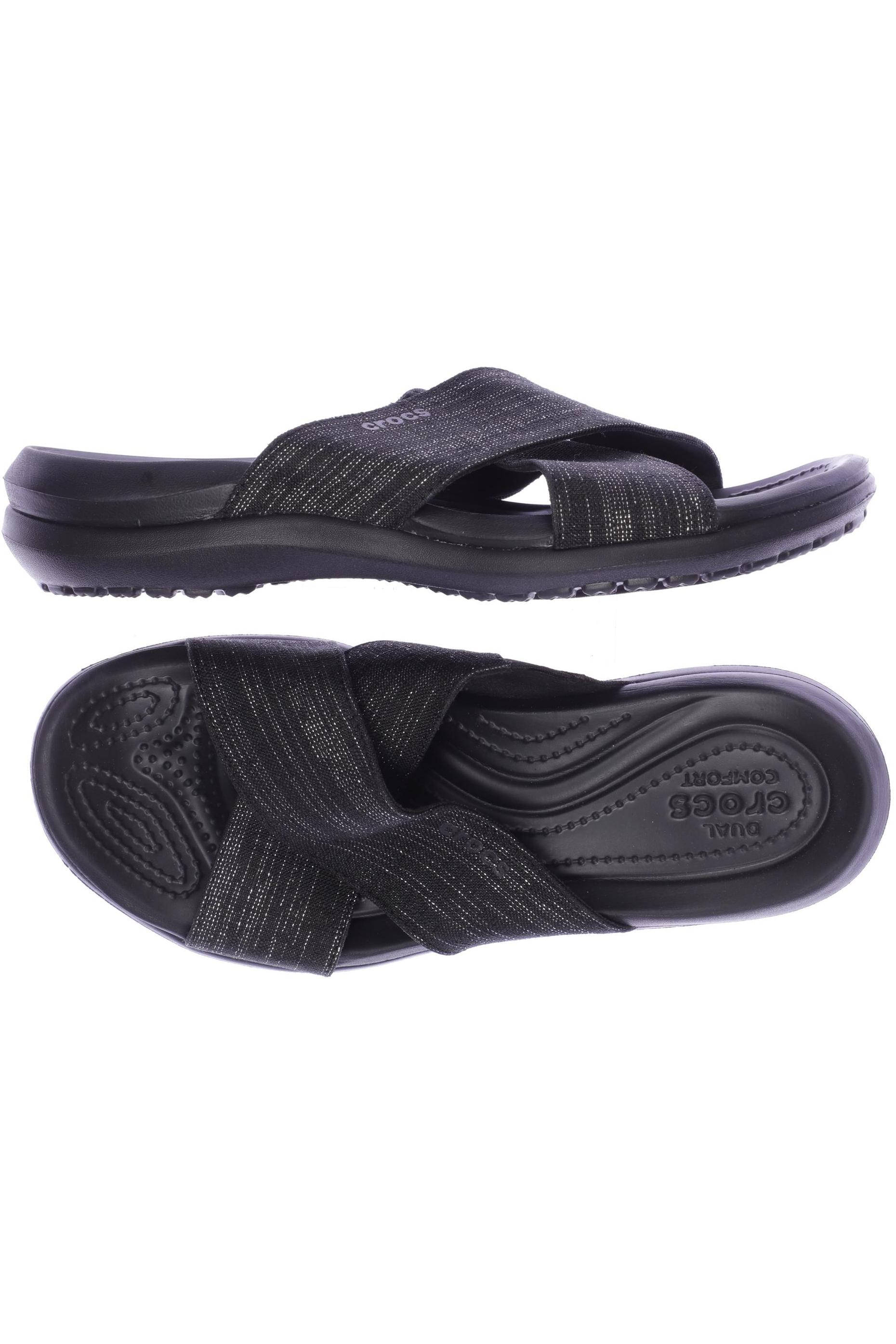

Crocs Damen Sandale, schwarz, Gr. 7
