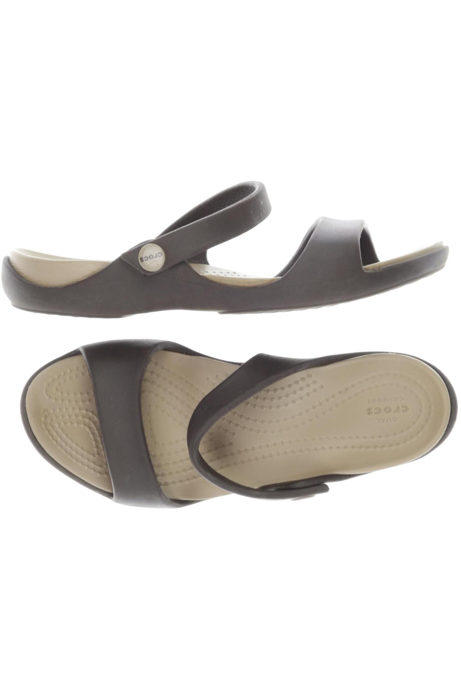 

Crocs Damen Sandale, braun, Gr. 5