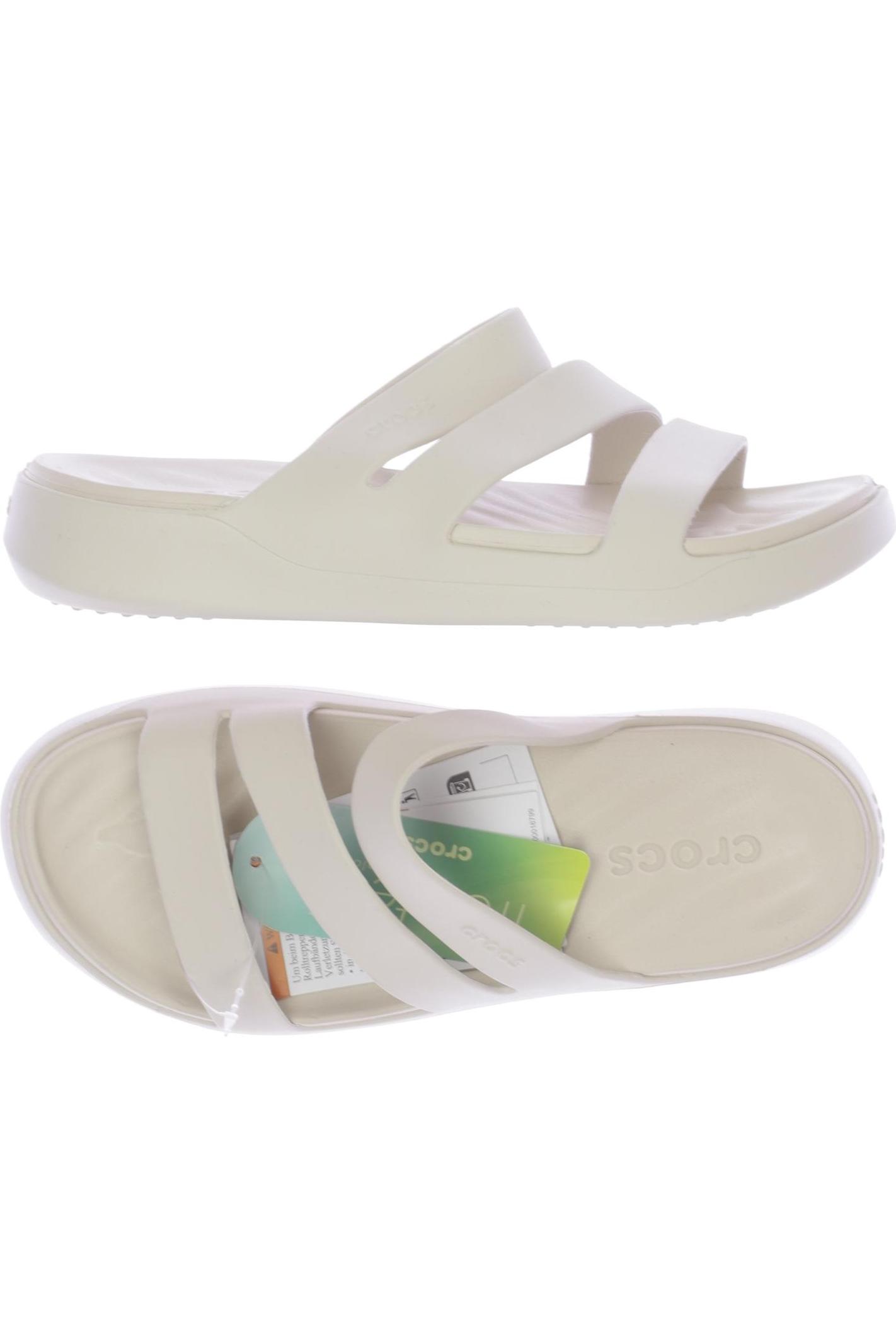 

Crocs Damen Sandale, beige, Gr. 6