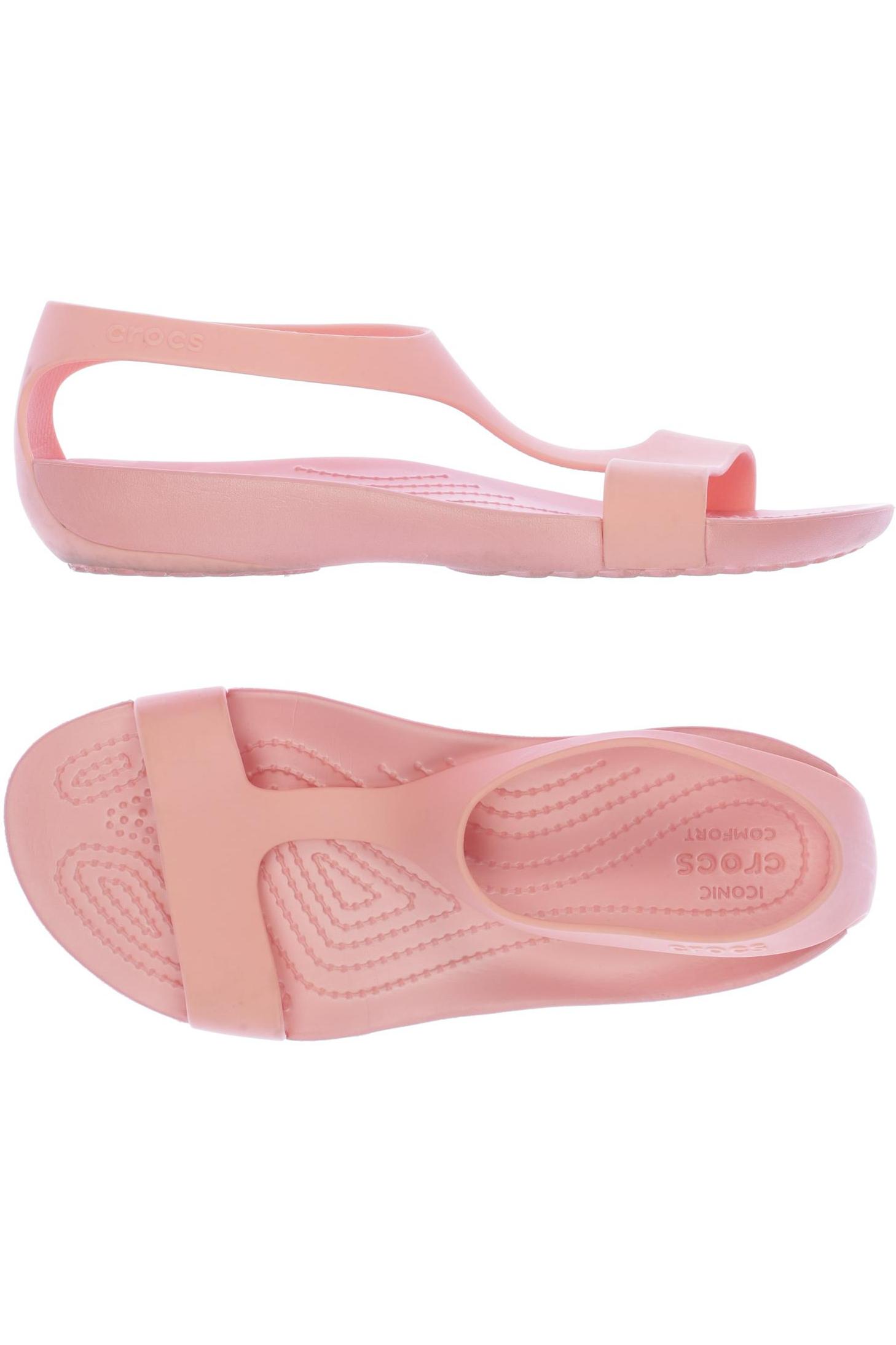 

Crocs Damen Sandale, pink, Gr. 6