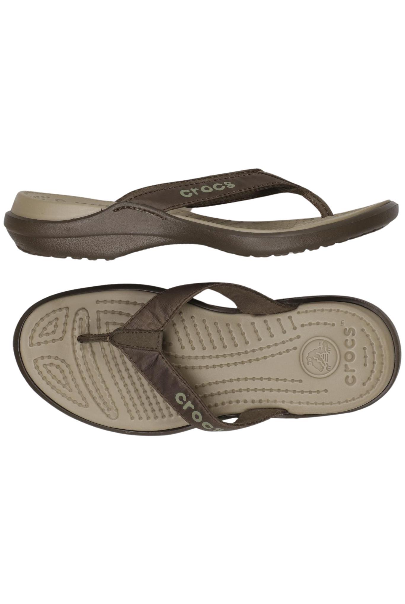 

Crocs Damen Sandale, braun, Gr. 6