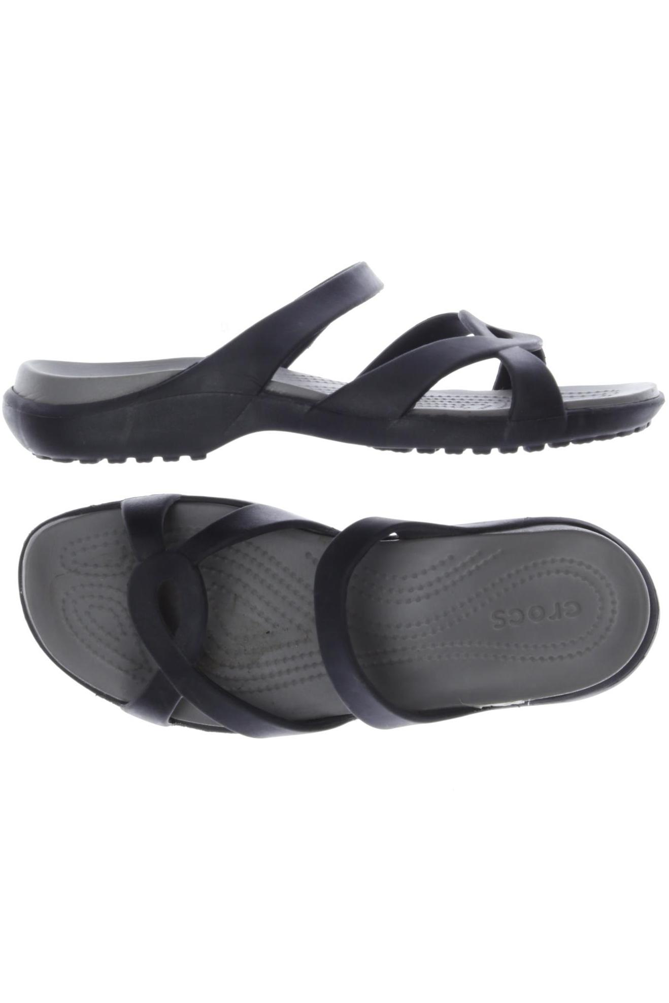 

Crocs Damen Sandale, grau, Gr. 10