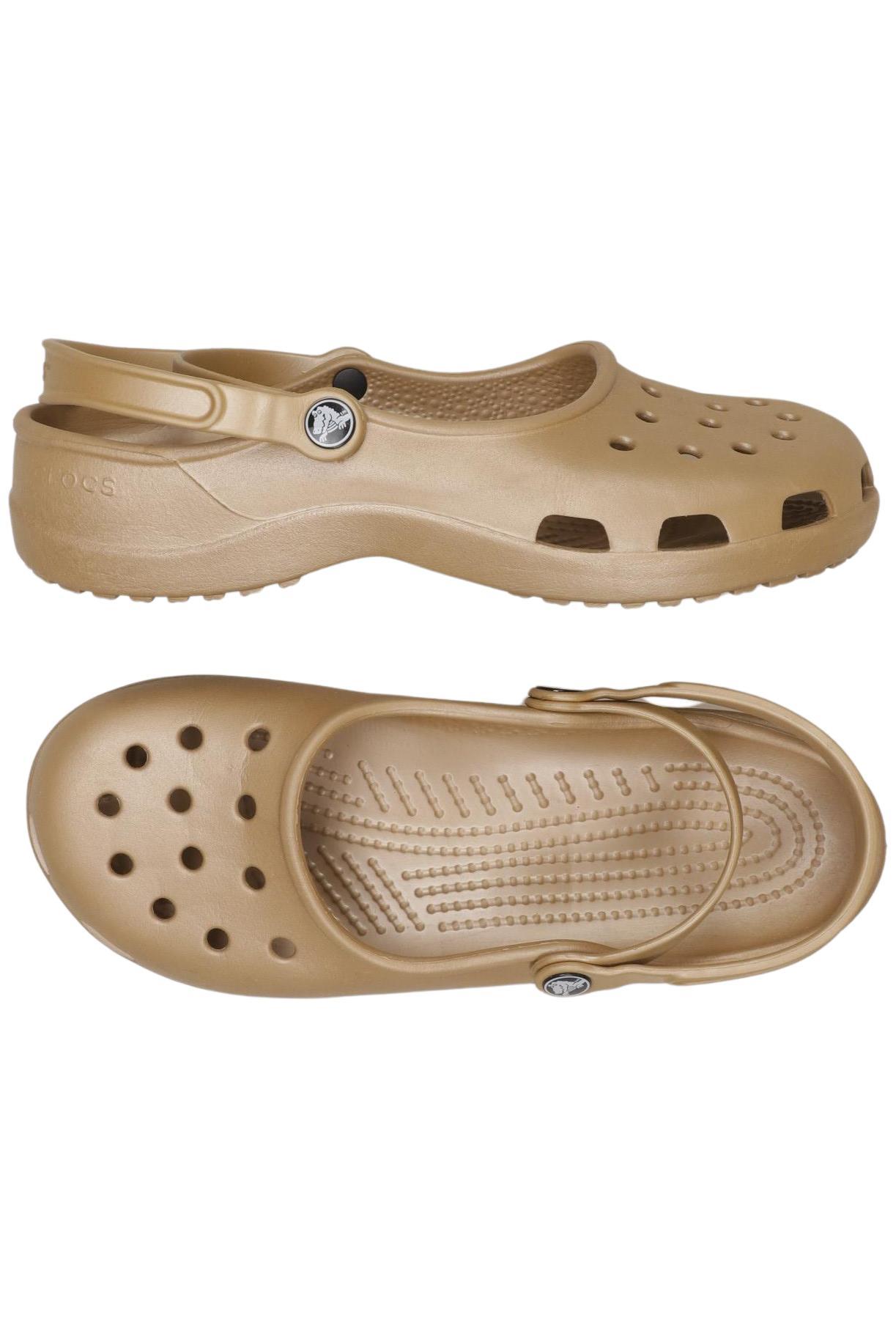 

Crocs Damen Sandale, beige, Gr. 10