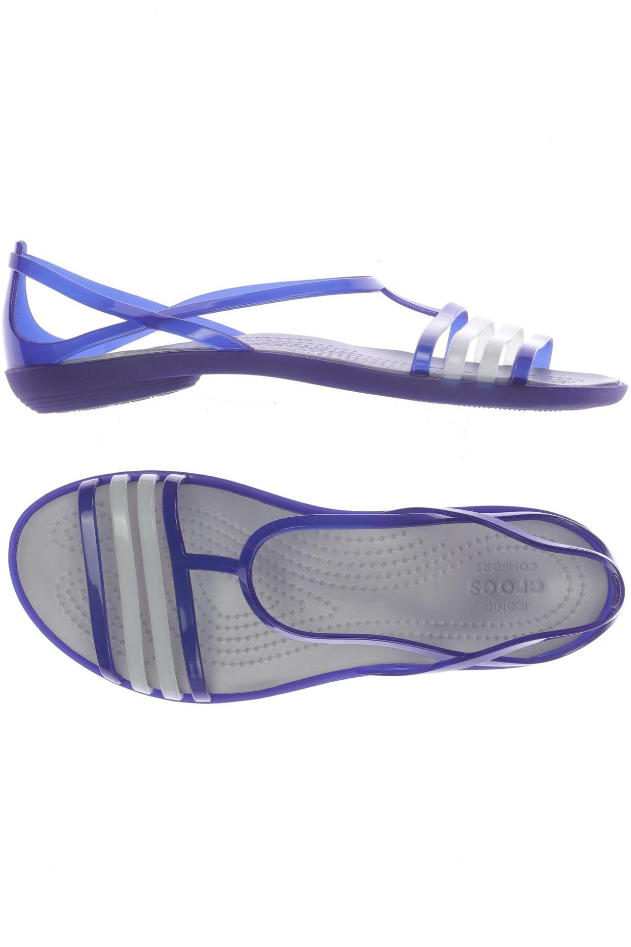 

Crocs Damen Sandale, blau, Gr. 6