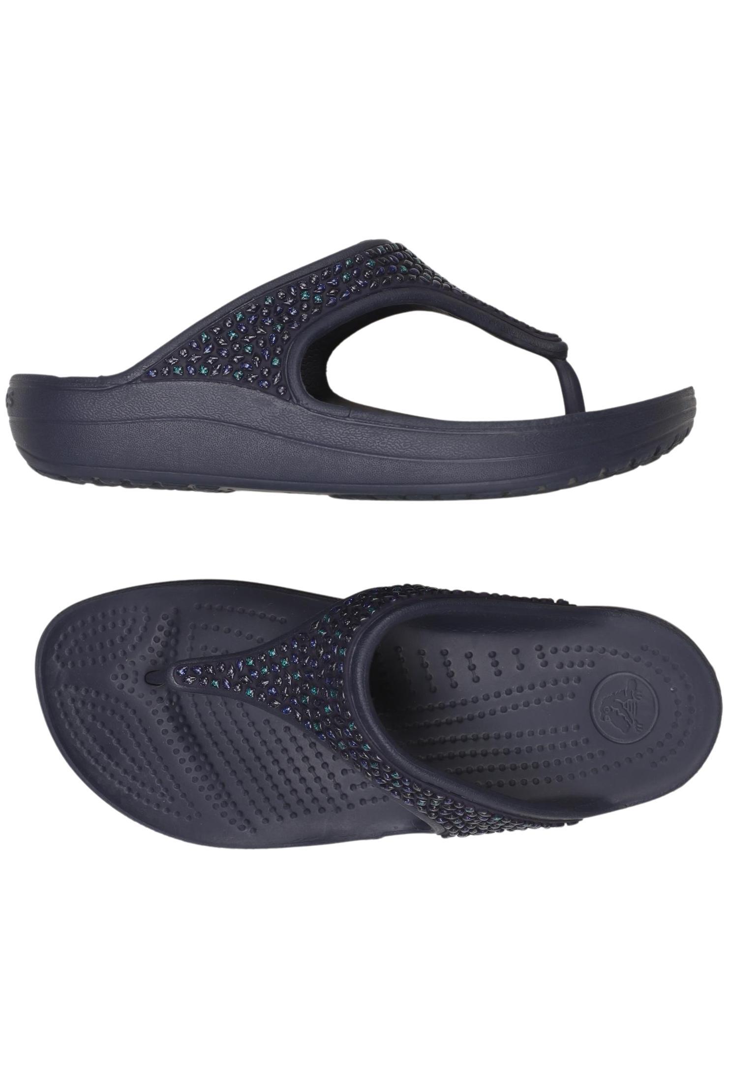 

Crocs Damen Sandale, marineblau, Gr. 6