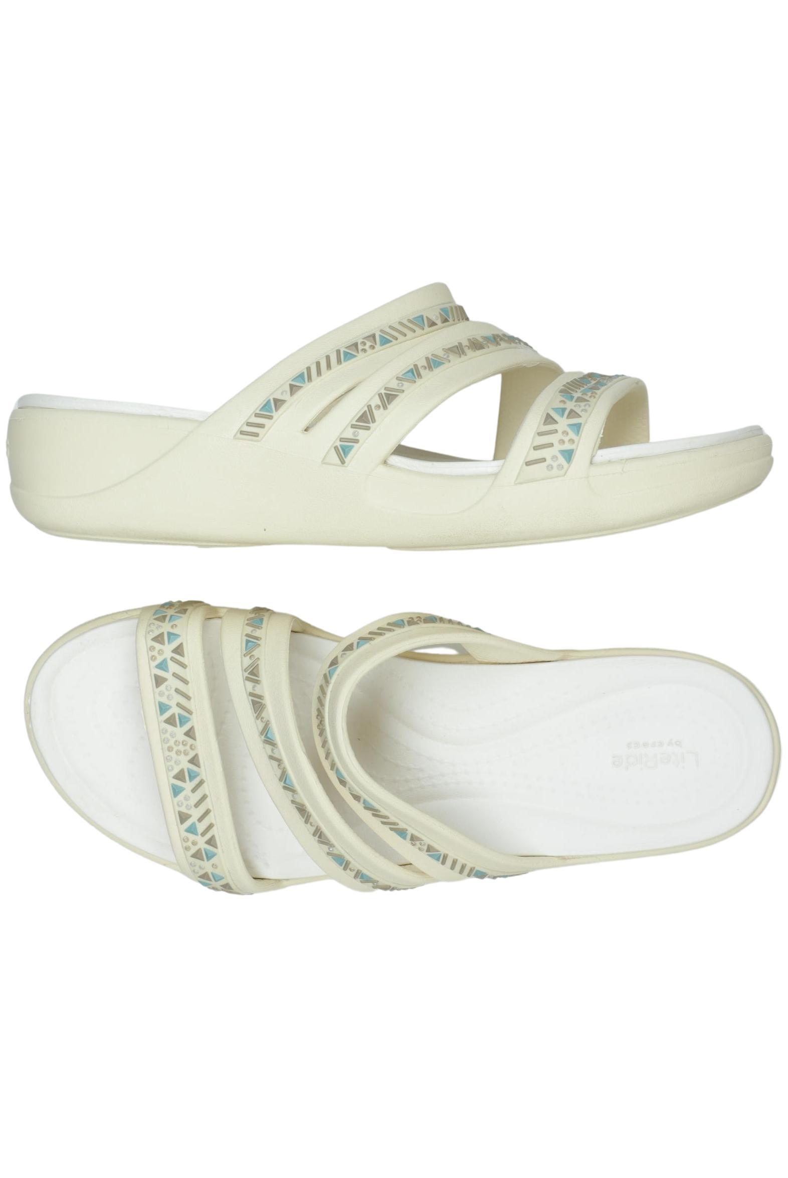 

Crocs Damen Sandale, beige, Gr. 9