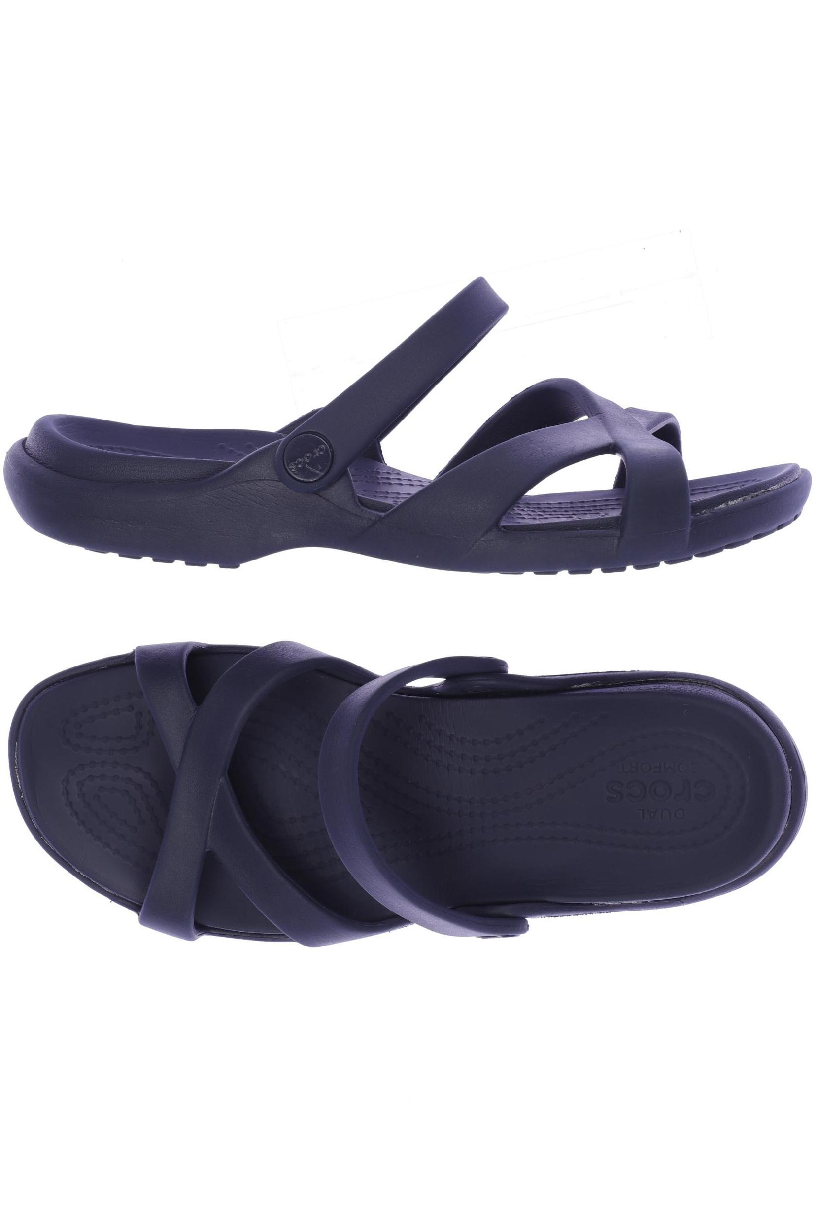 

Crocs Damen Sandale, marineblau, Gr. 9