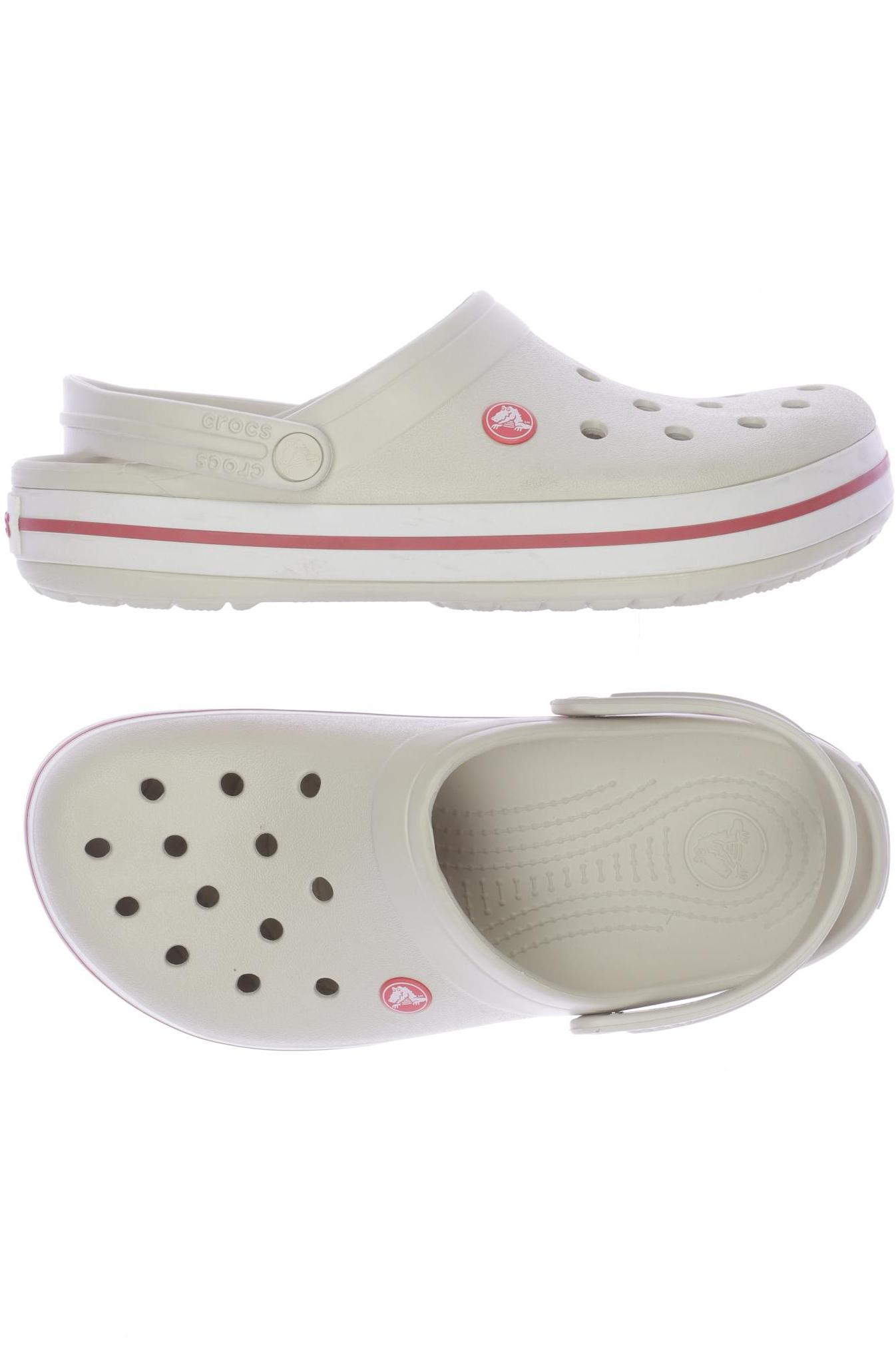 

Crocs Damen Sandale, cremeweiß, Gr. 10