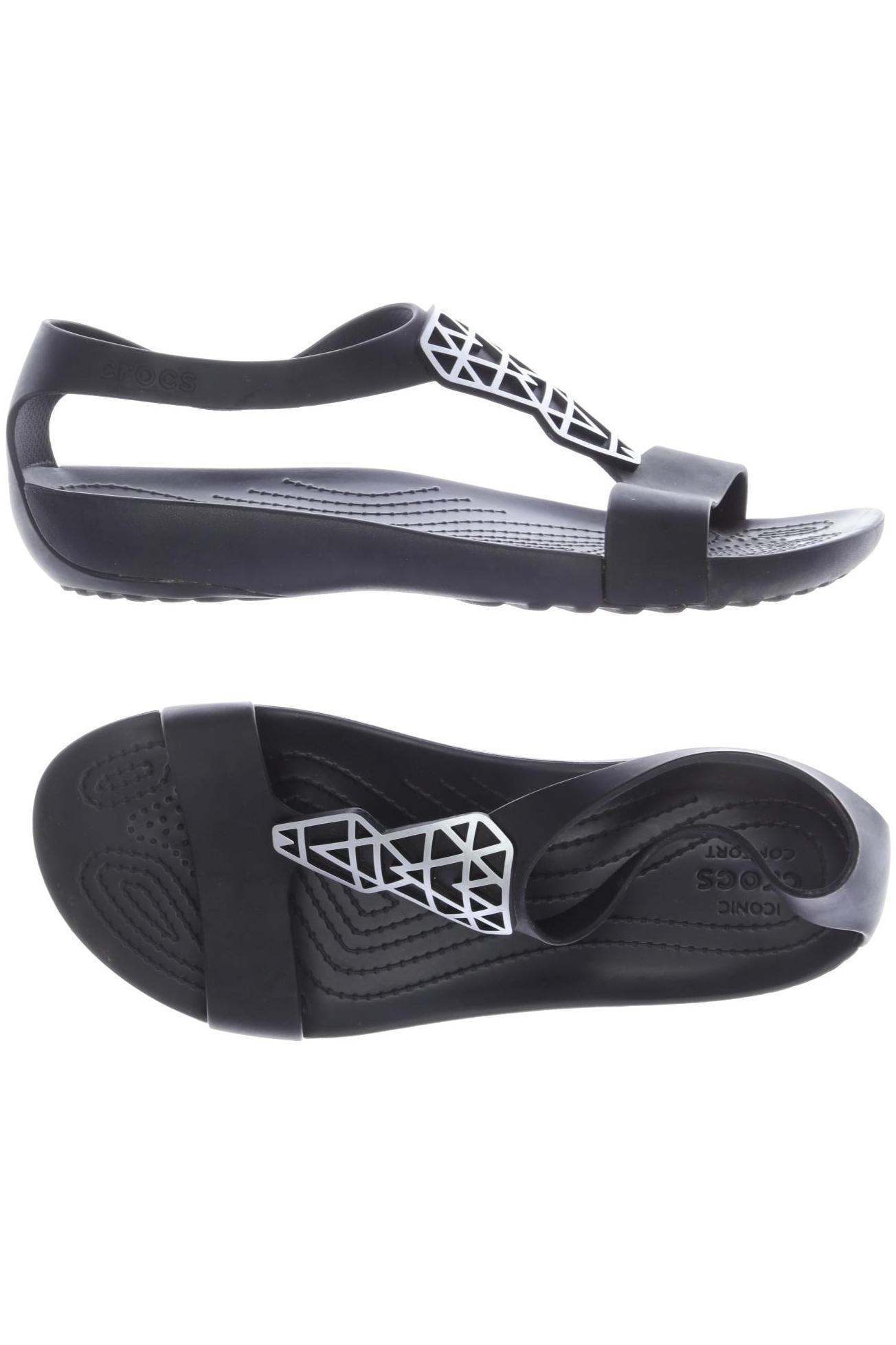 

Crocs Damen Sandale, schwarz, Gr. 9