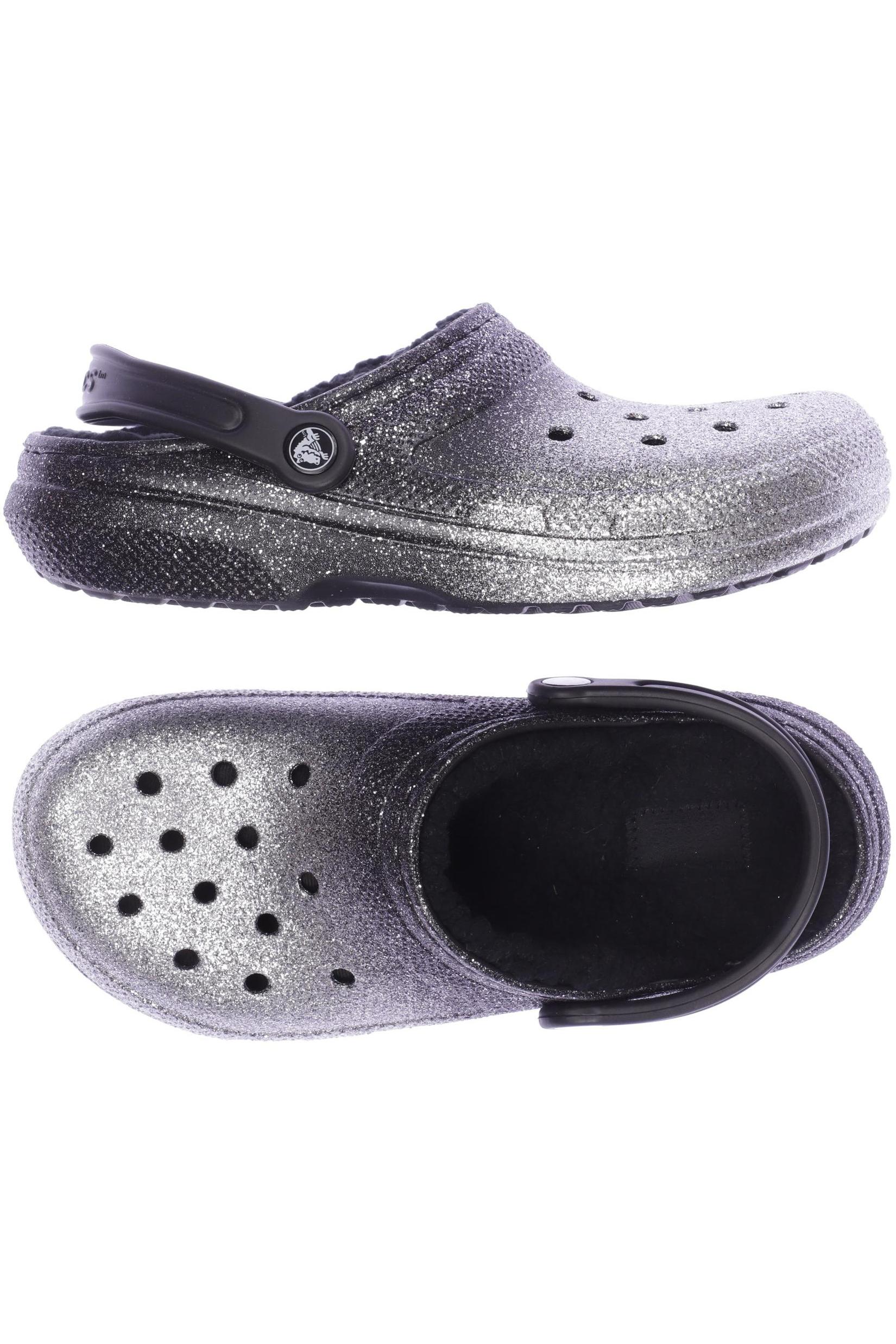 

Crocs Damen Sandale, silber, Gr. 9