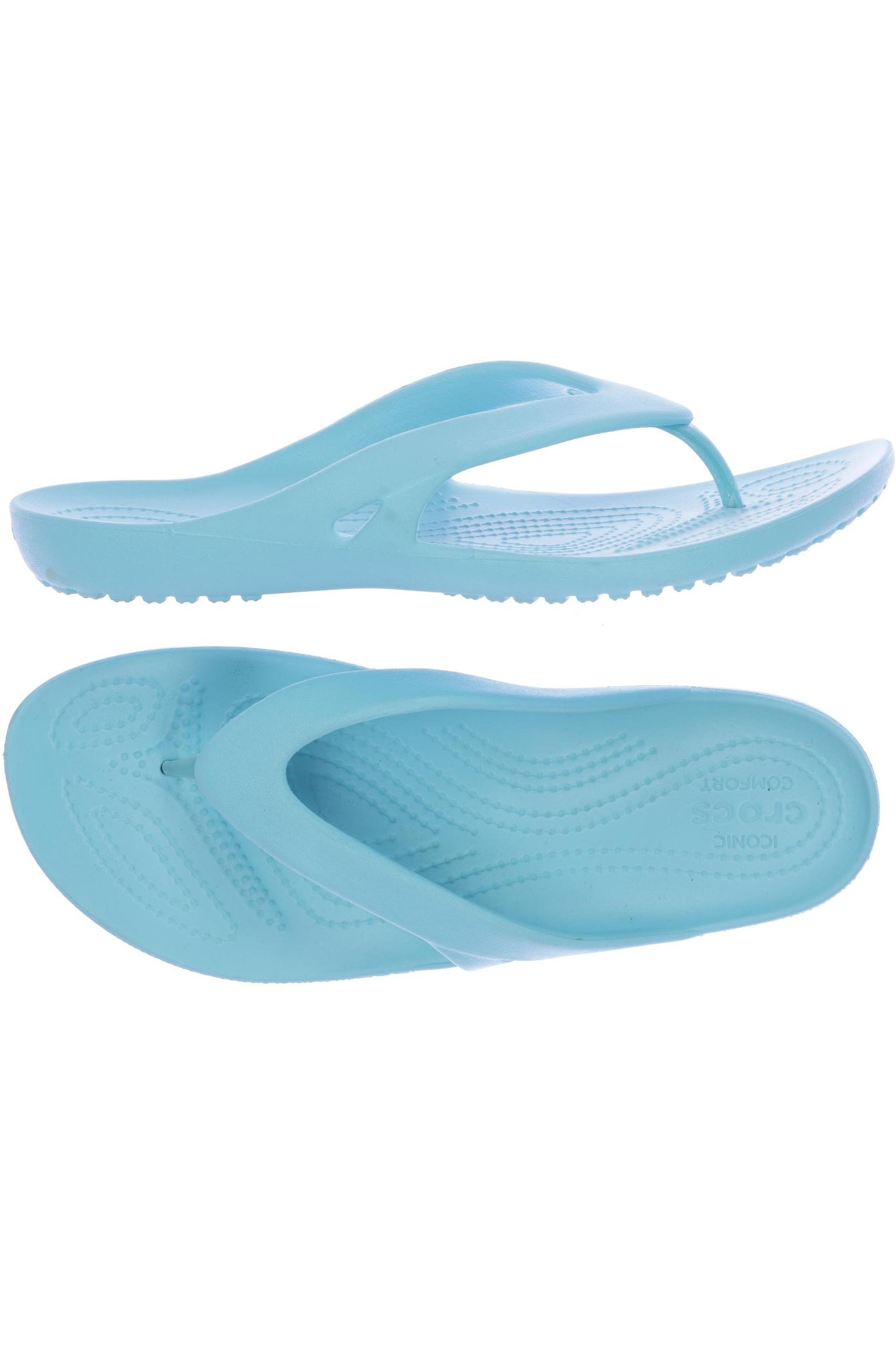

Crocs Damen Sandale, türkis, Gr. 9