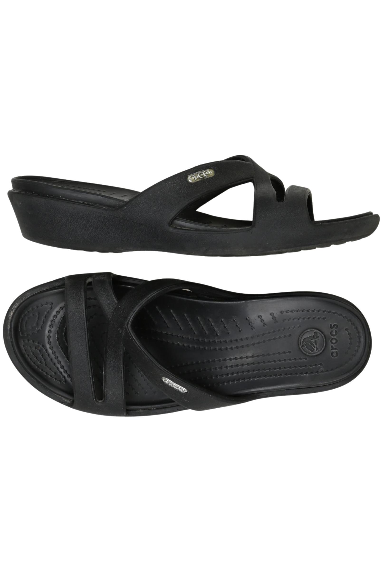 

Crocs Damen Sandale, schwarz, Gr. 10