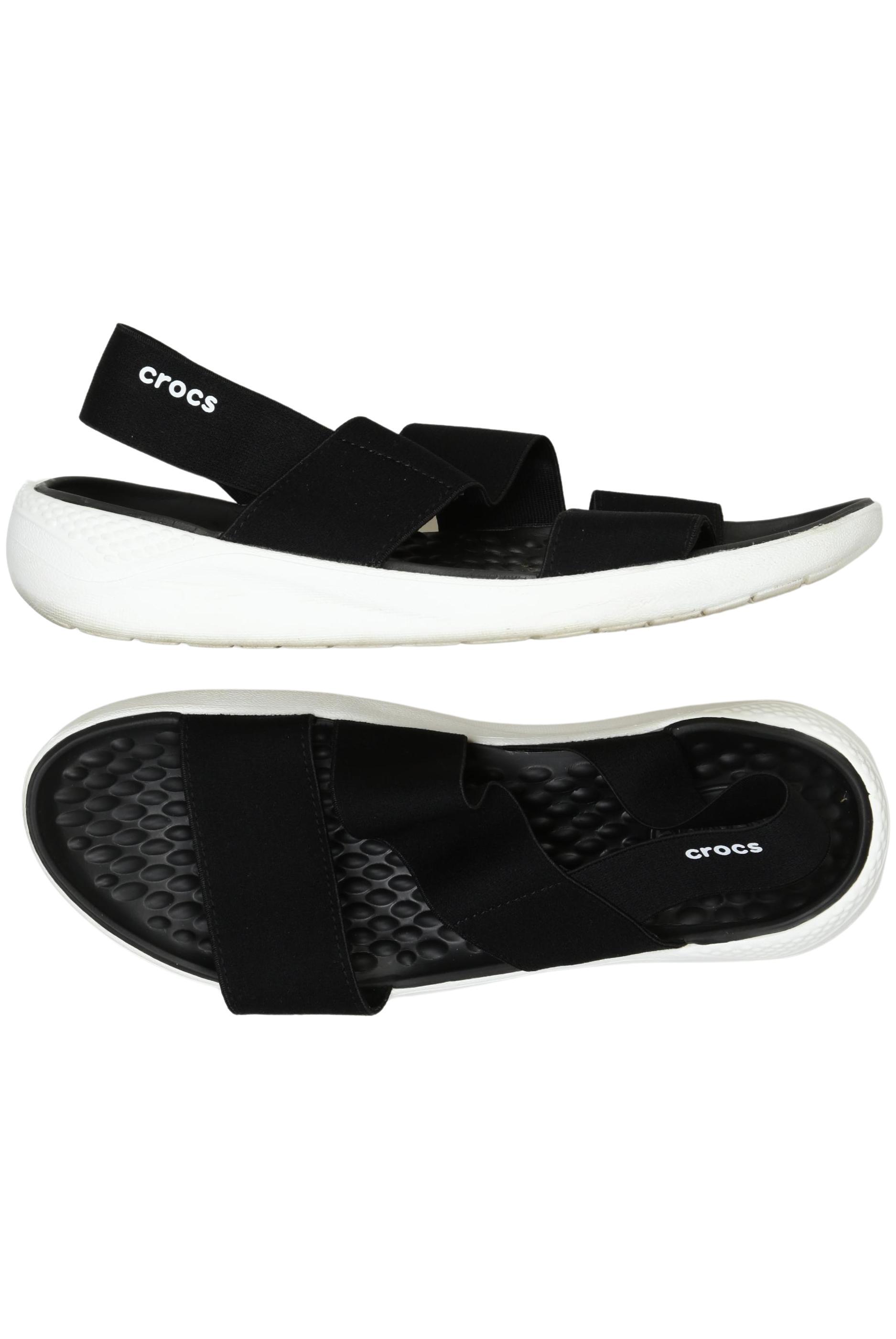 

Crocs Damen Sandale, schwarz, Gr. 8