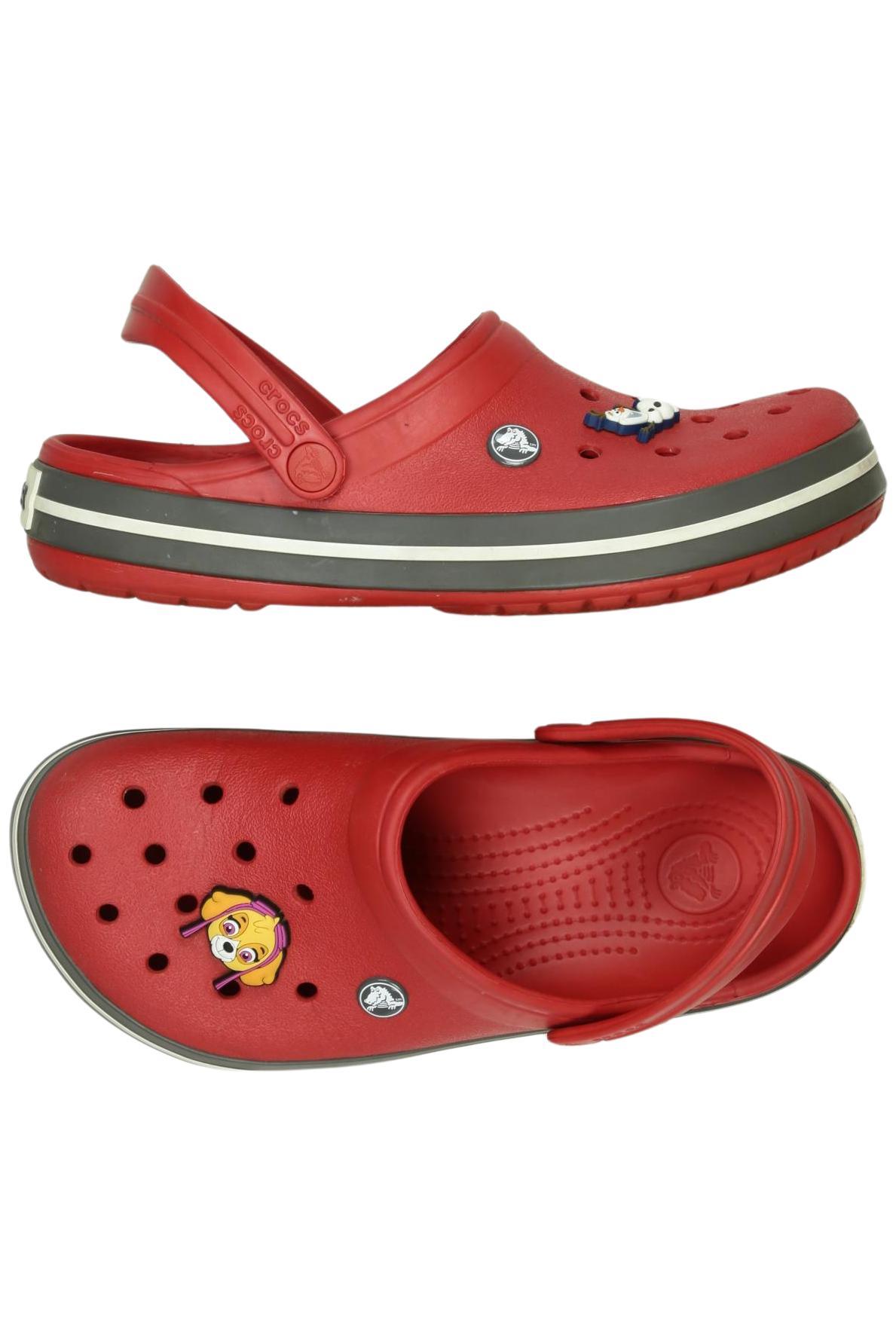 

Crocs Damen Sandale, rot, Gr. 9