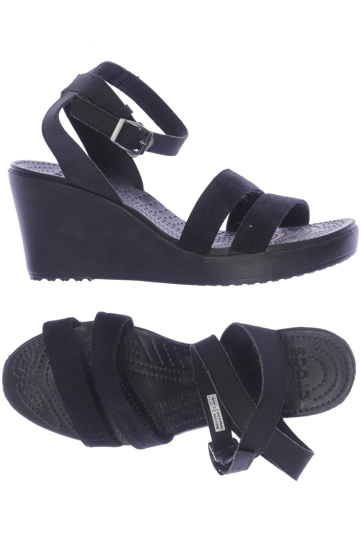 

Crocs Damen Sandale, schwarz