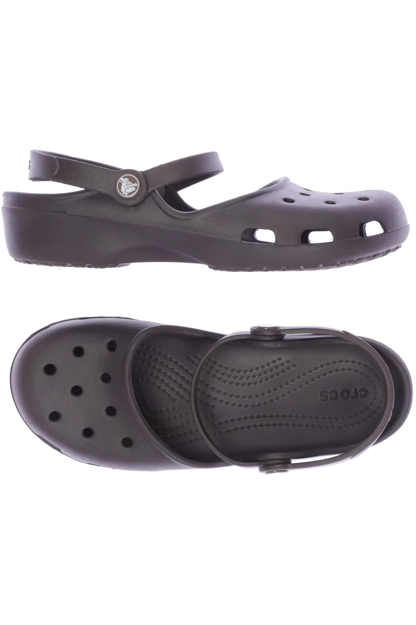 

Crocs Damen Sandale, braun, Gr. 8