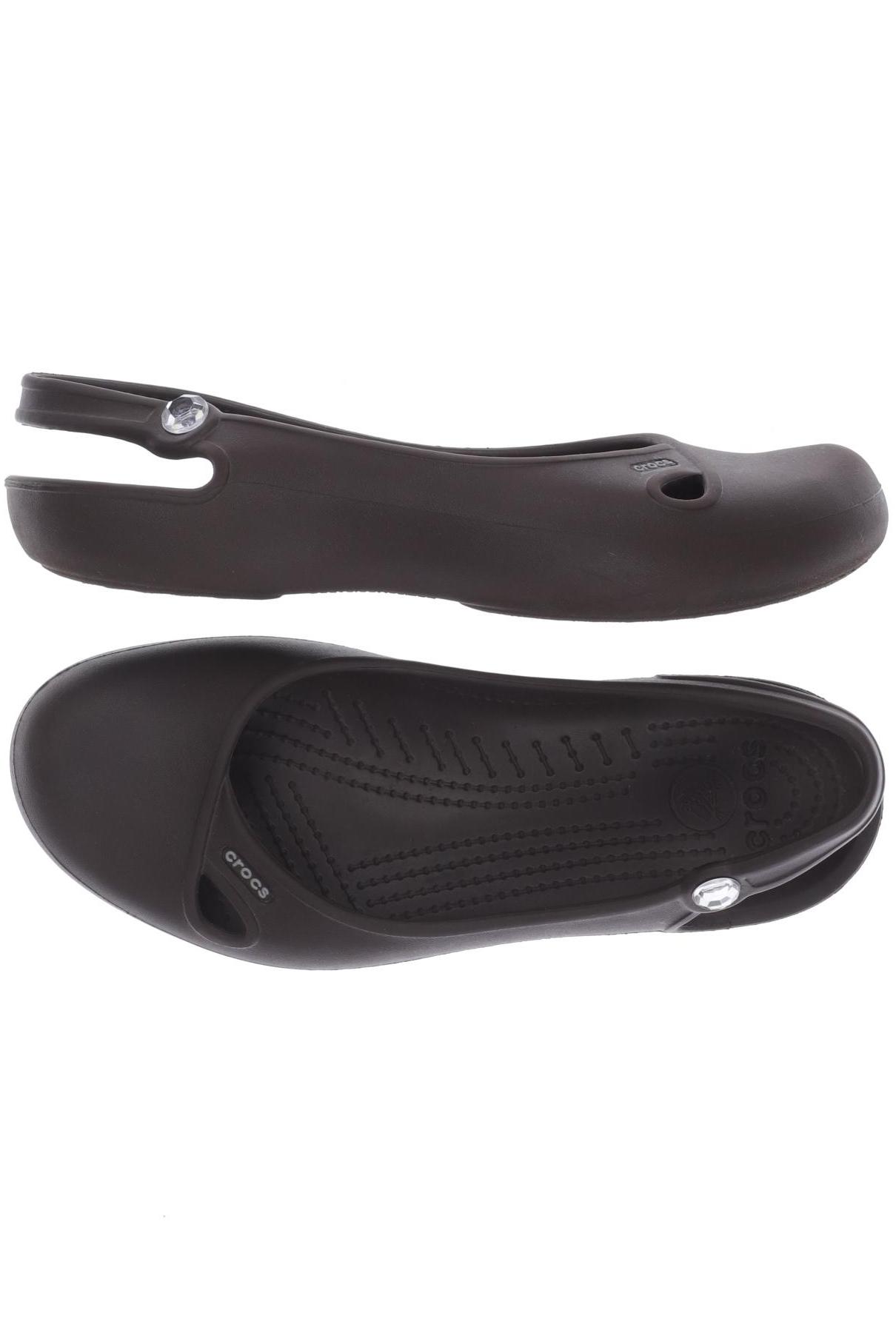 

Crocs Damen Sandale, braun, Gr. 8