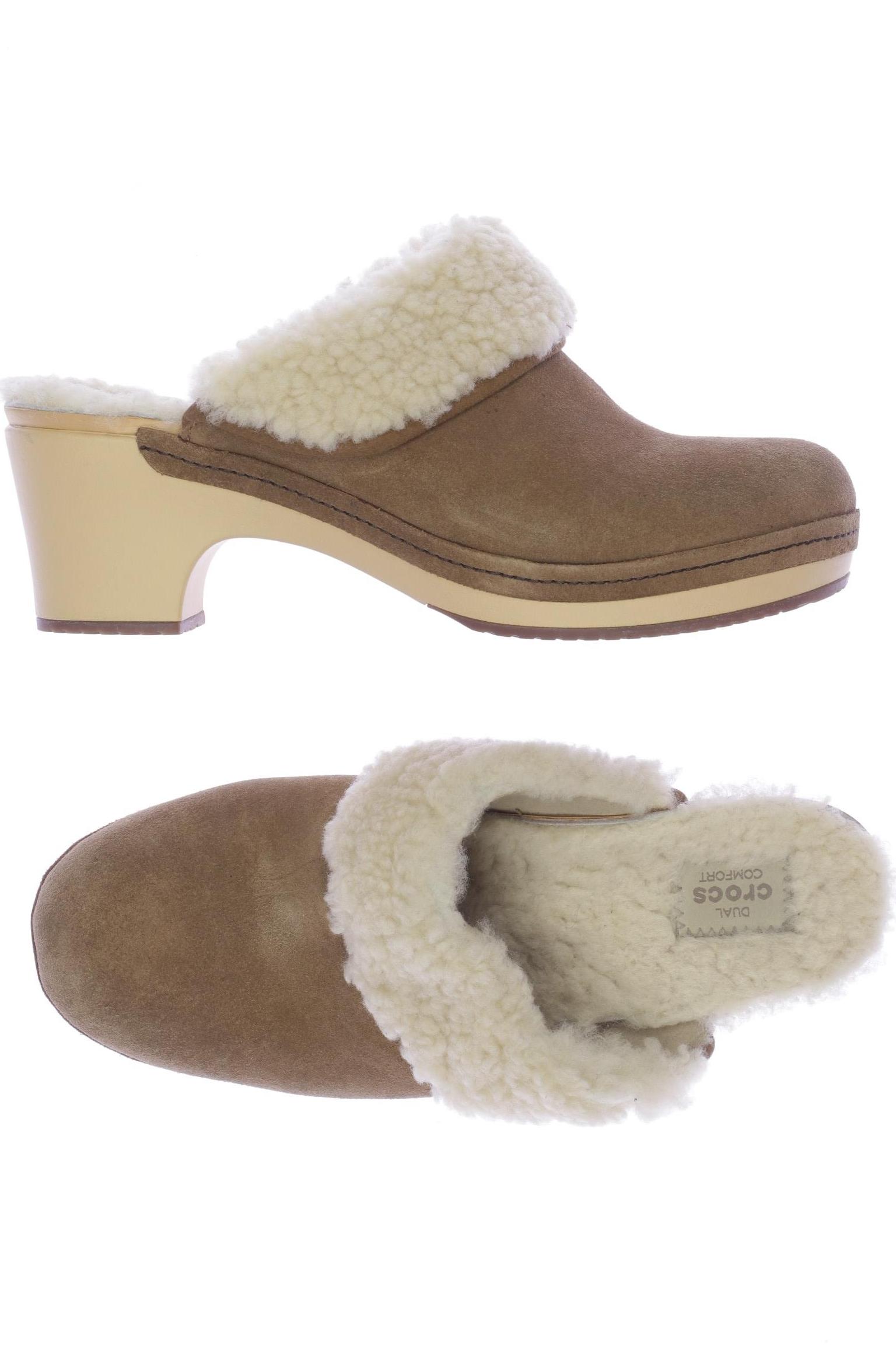 

Crocs Damen Sandale, beige, Gr. 9