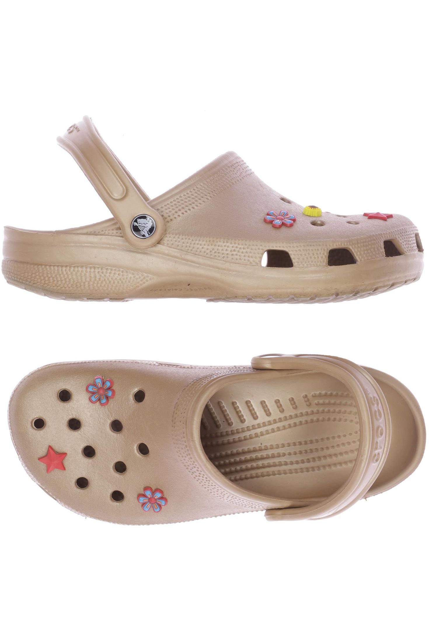 

Crocs Damen Sandale, beige, Gr. 10