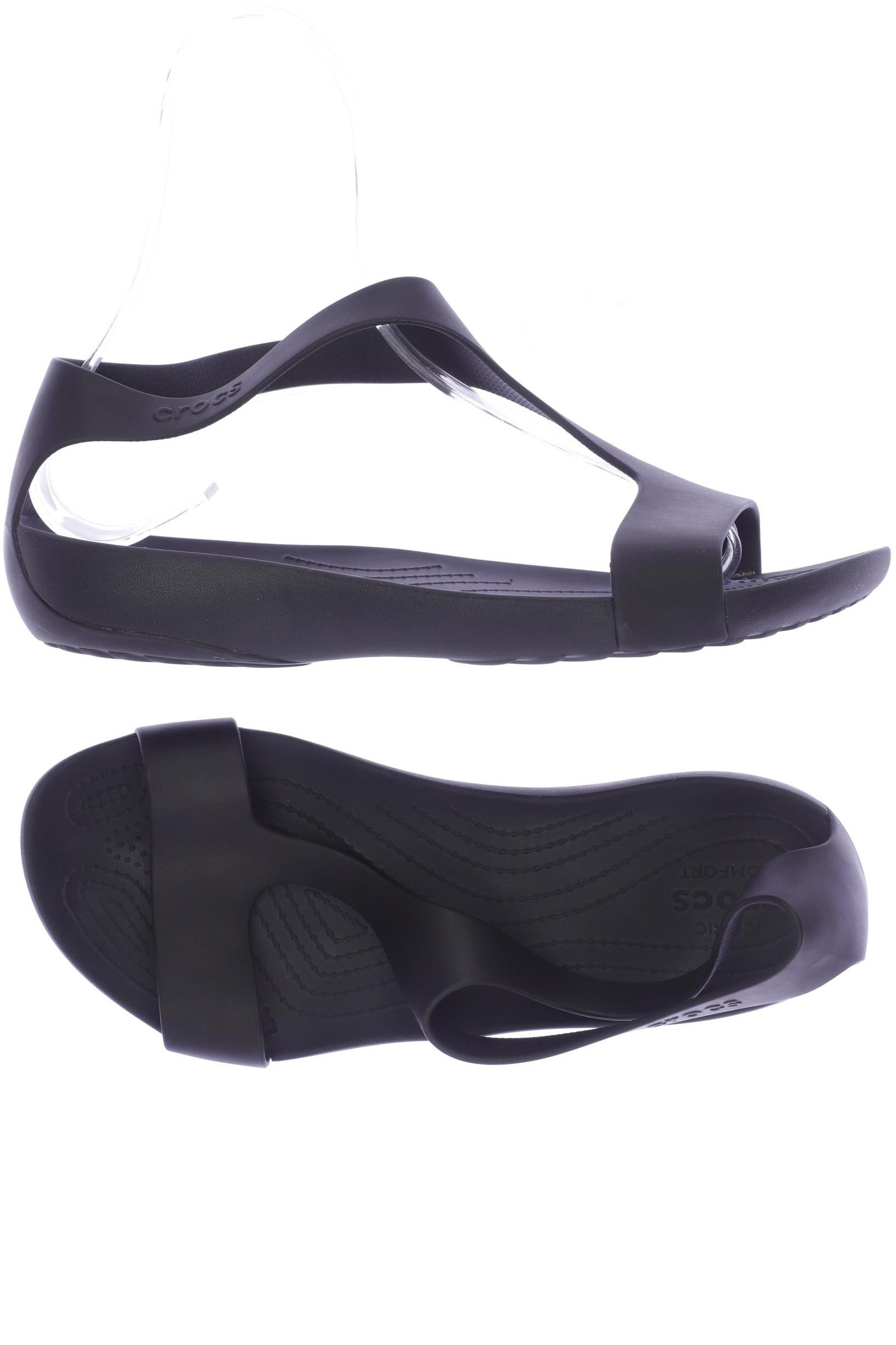 

Crocs Damen Sandale, schwarz