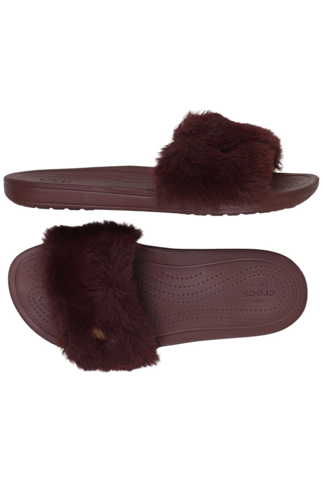 

Crocs Damen Sandale, bordeaux, Gr. 11