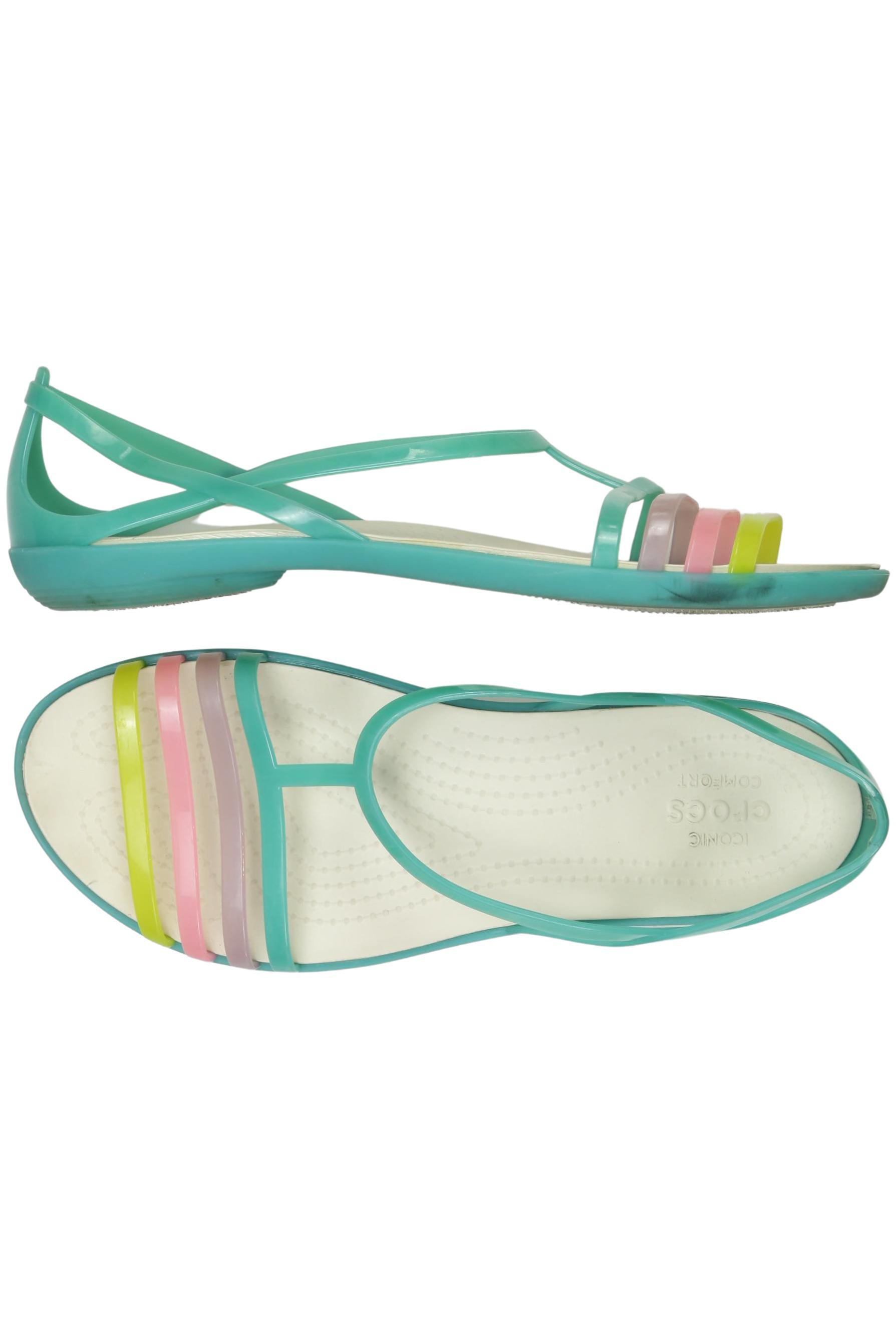 

Crocs Damen Sandale, türkis, Gr. 10