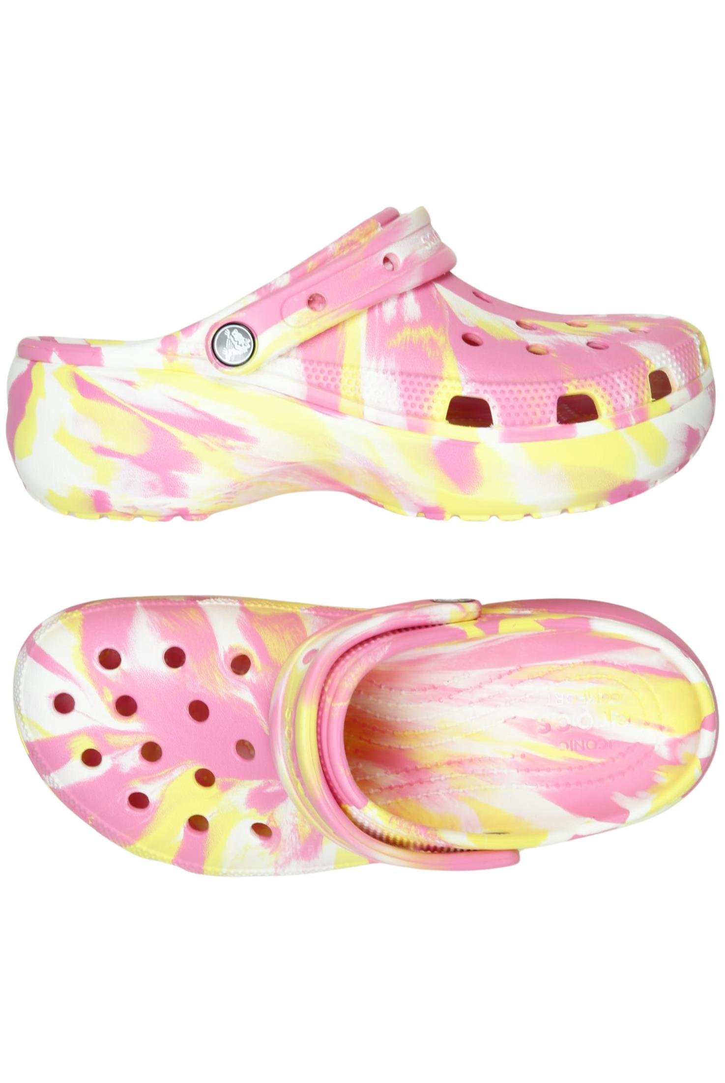 

Crocs Damen Sandale, pink, Gr. 8