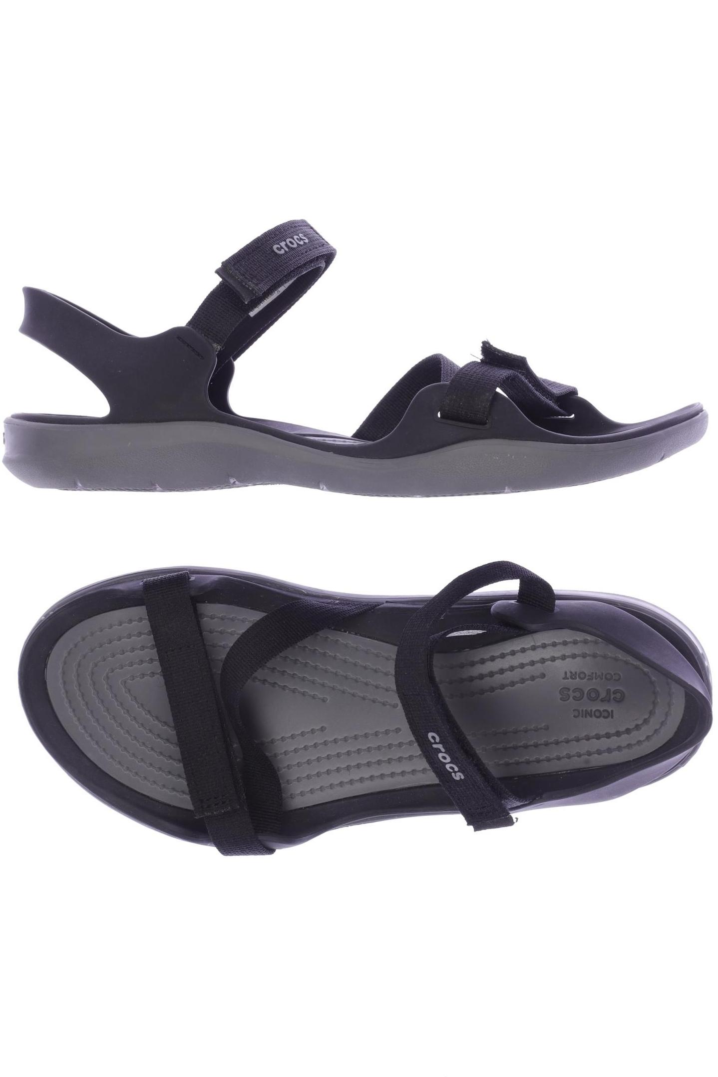 

Crocs Damen Sandale, schwarz, Gr. 8