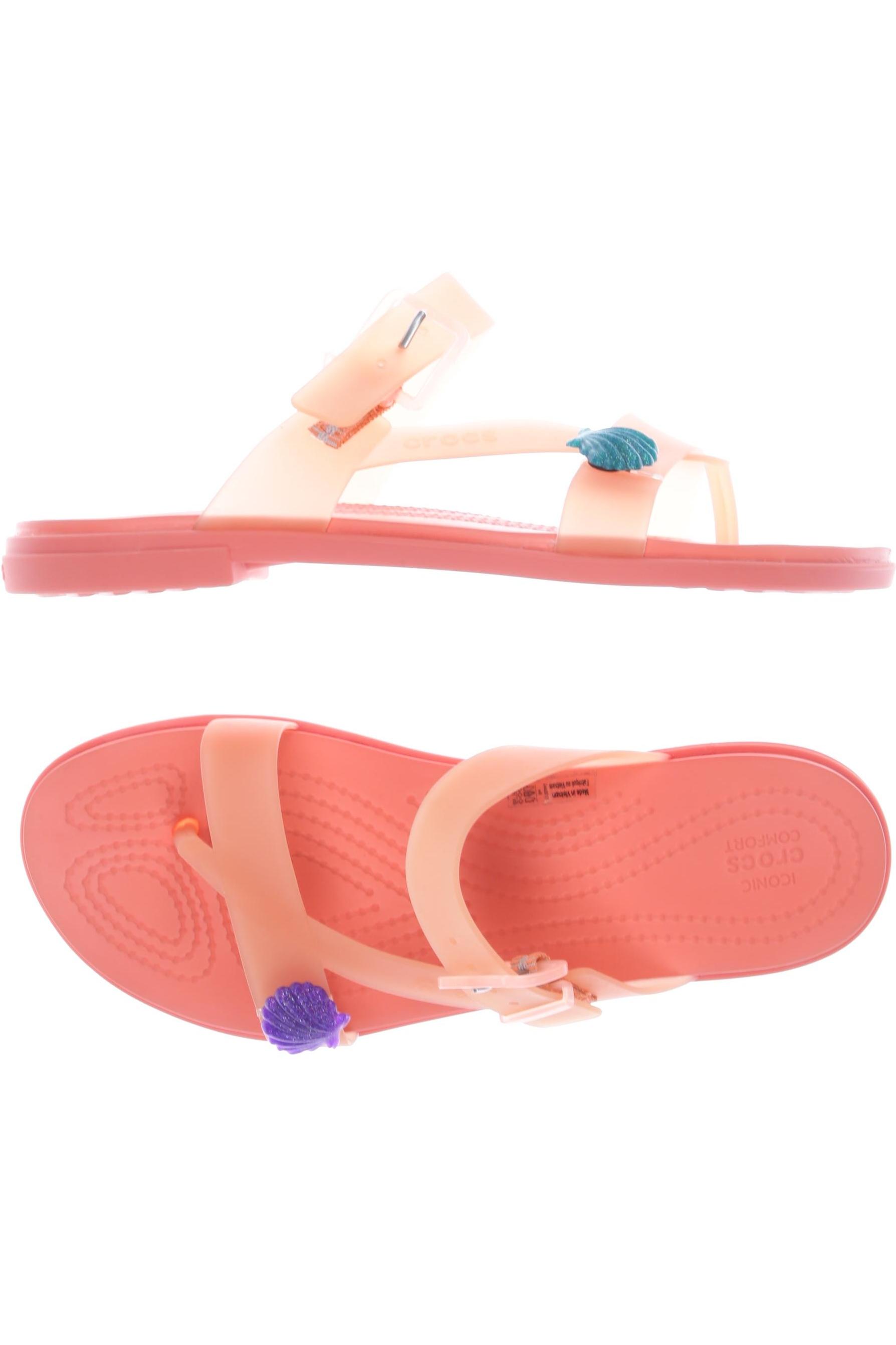 

Crocs Damen Sandale, pink, Gr. 8