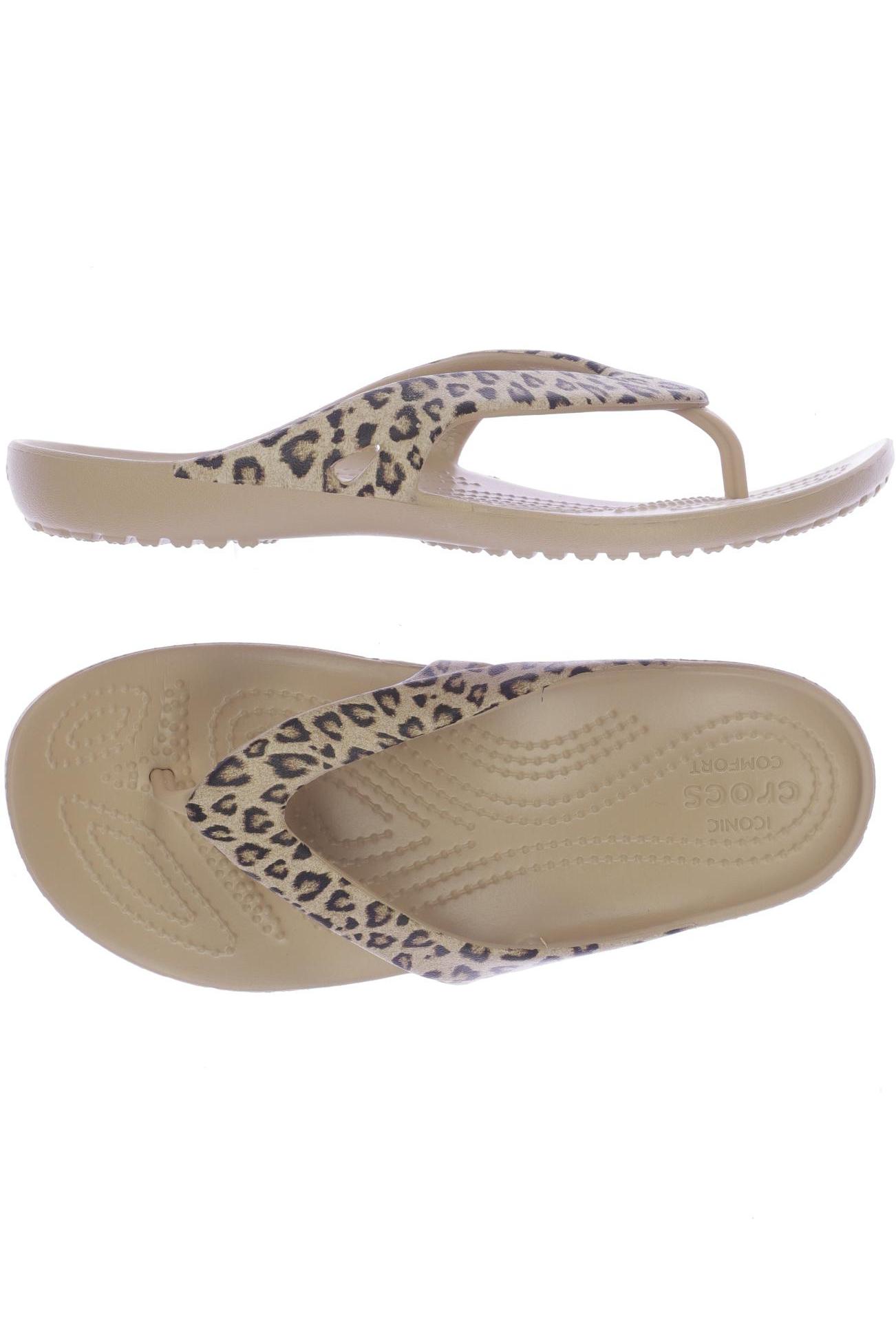 

Crocs Damen Sandale, beige, Gr. 6