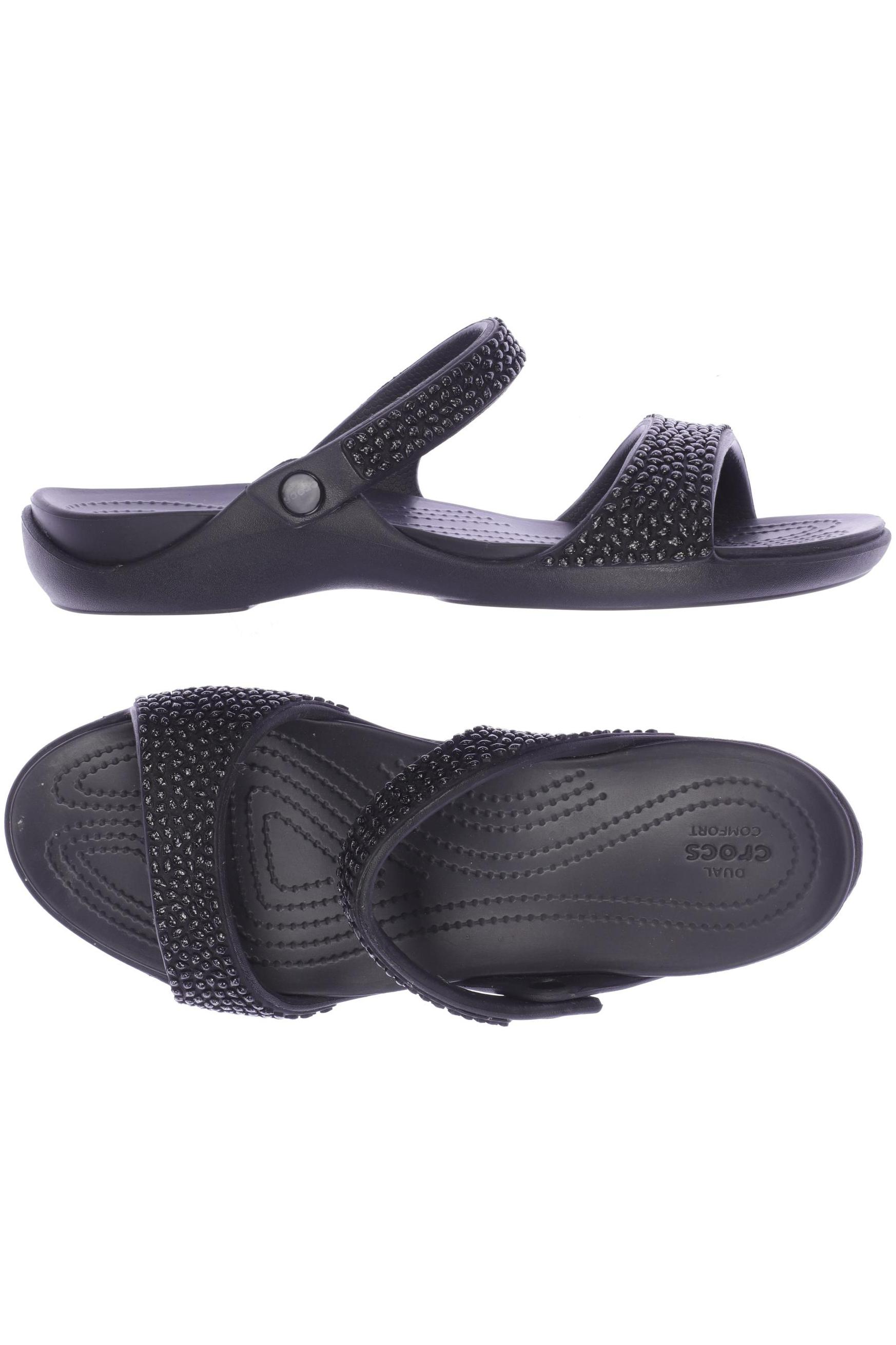 

Crocs Damen Sandale, schwarz, Gr. 10