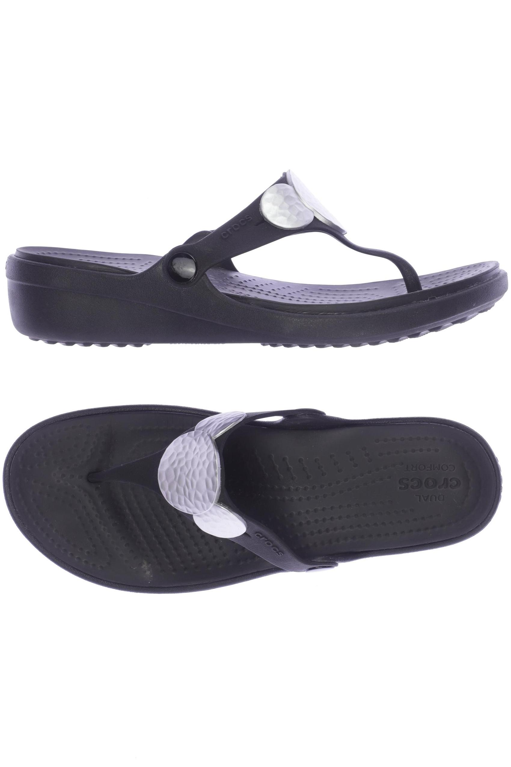 

Crocs Damen Sandale, schwarz
