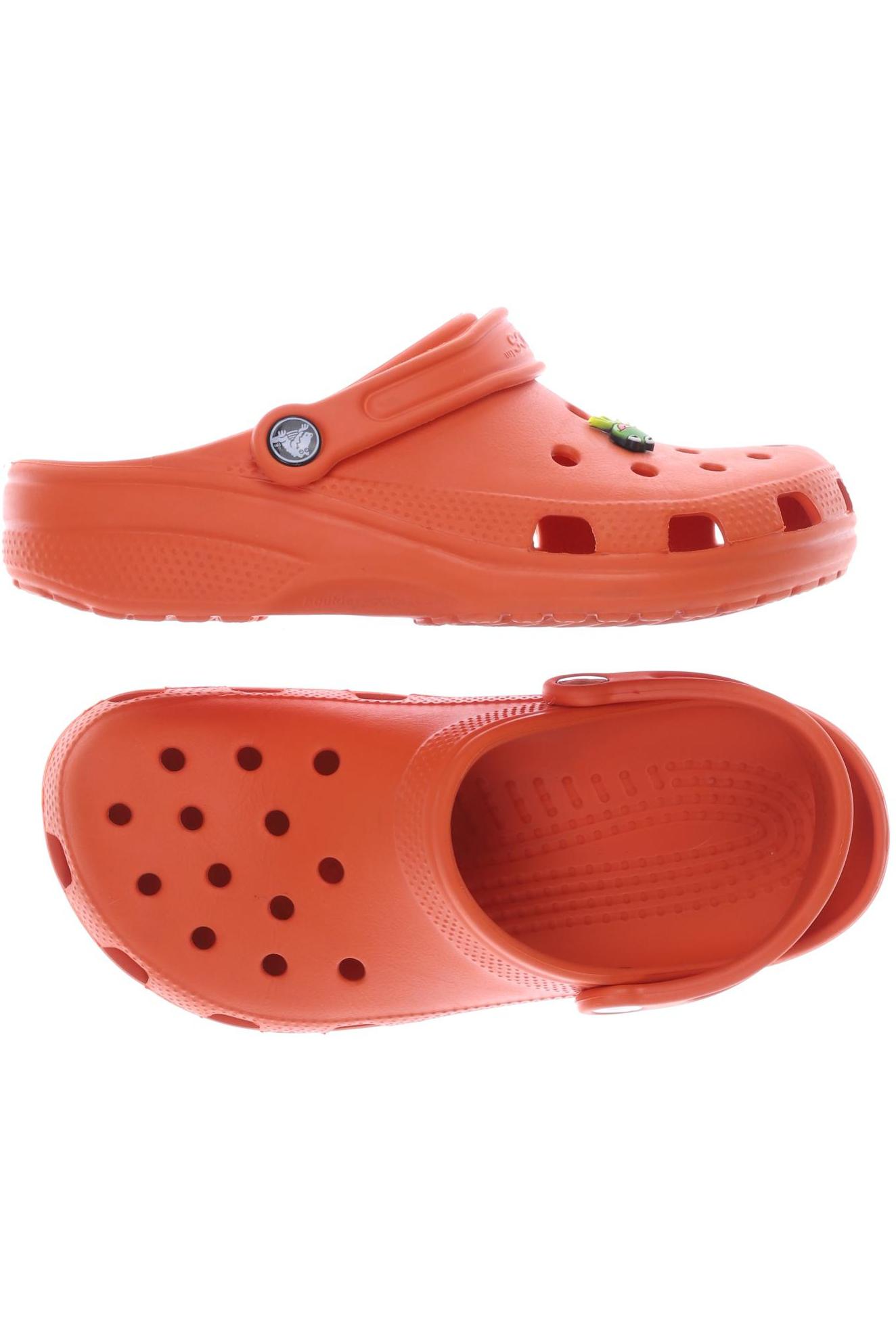 

Crocs Damen Sandale, orange, Gr. 8