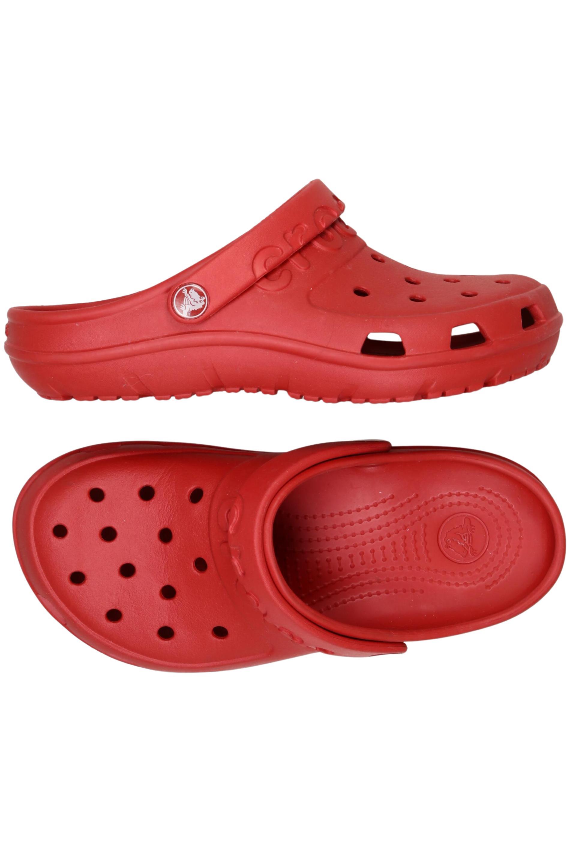 

Crocs Damen Sandale, rot, Gr. 7