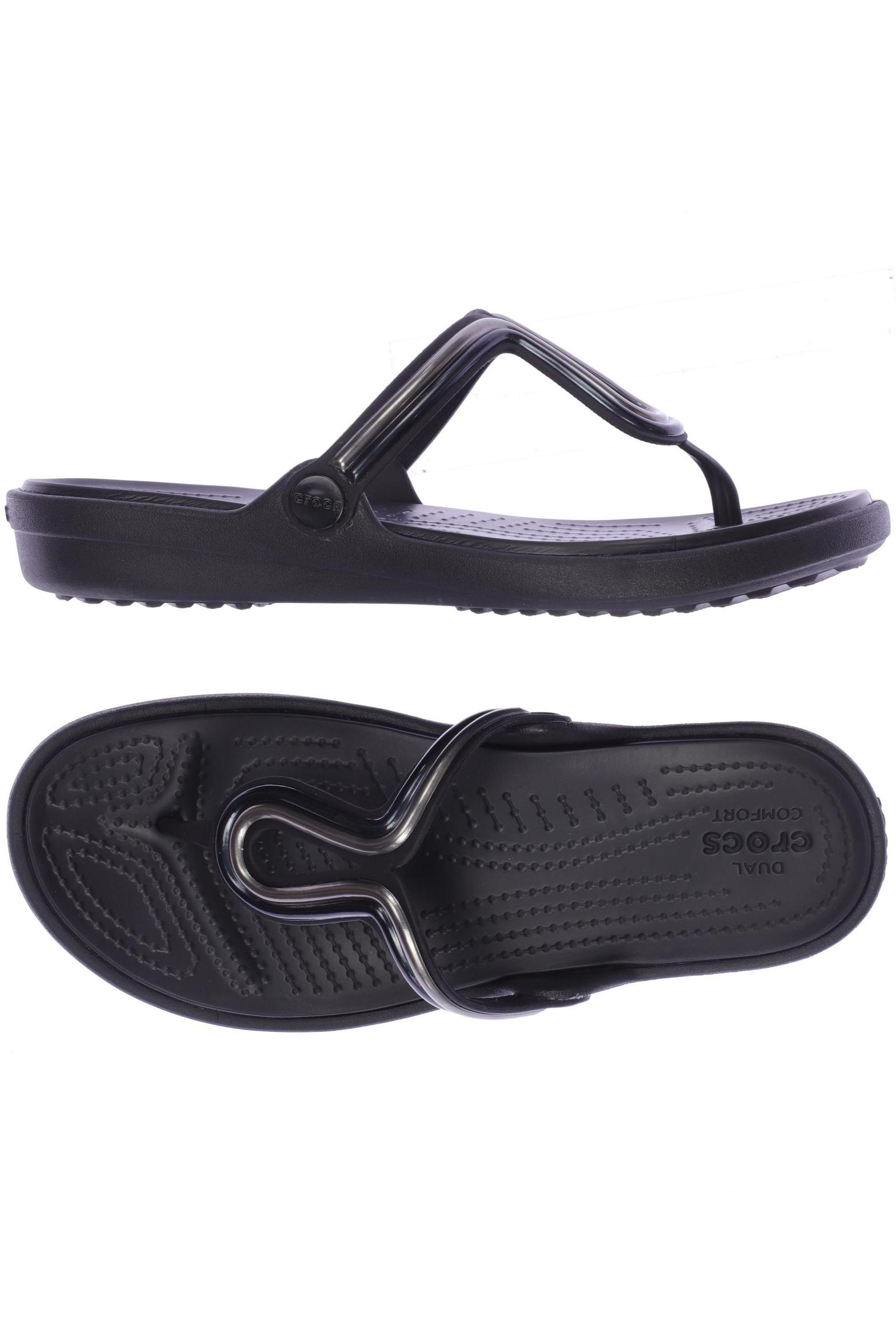 

Crocs Damen Sandale, schwarz, Gr. 7