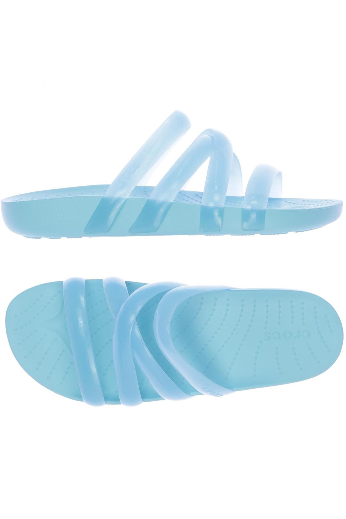 

Crocs Damen Sandale, blau, Gr. 8