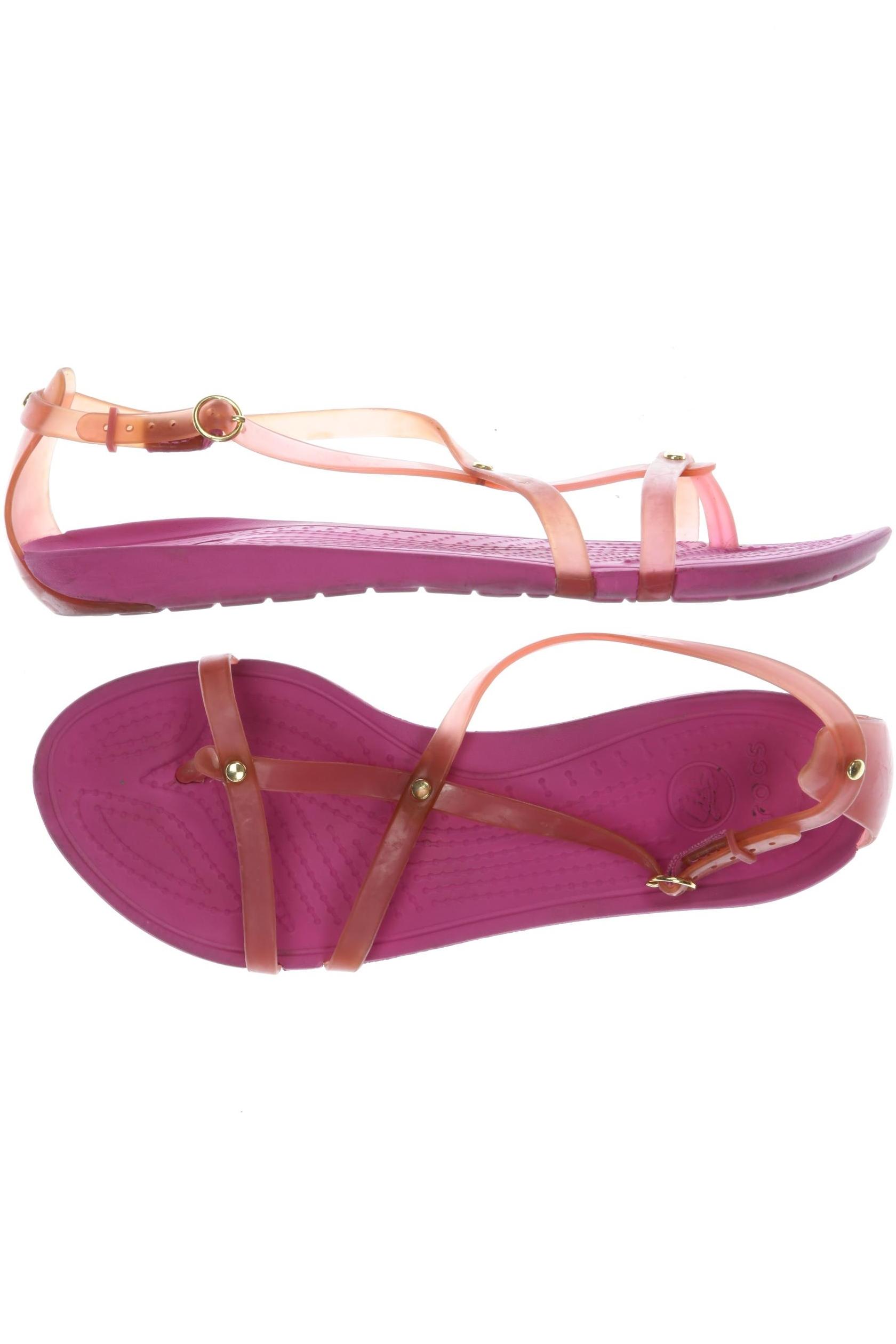 

Crocs Damen Sandale, pink, Gr. 8