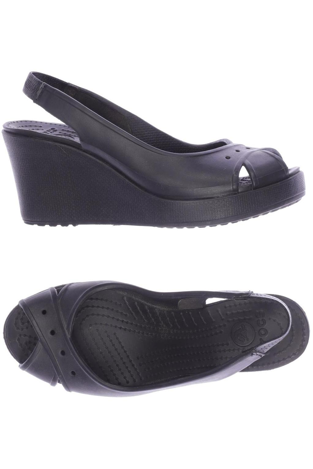 

Crocs Damen Sandale, schwarz