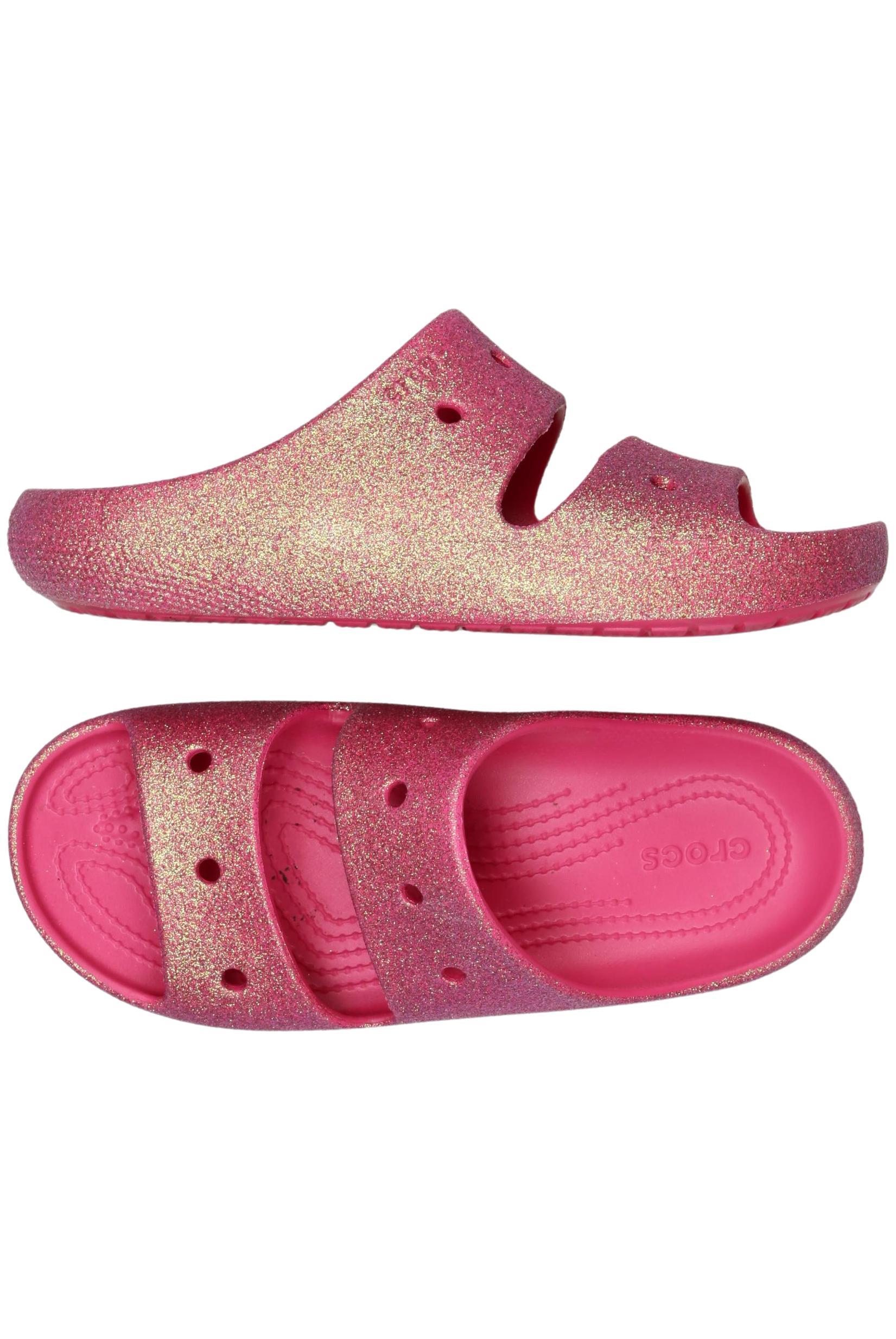 

Crocs Damen Sandale, pink, Gr. 7