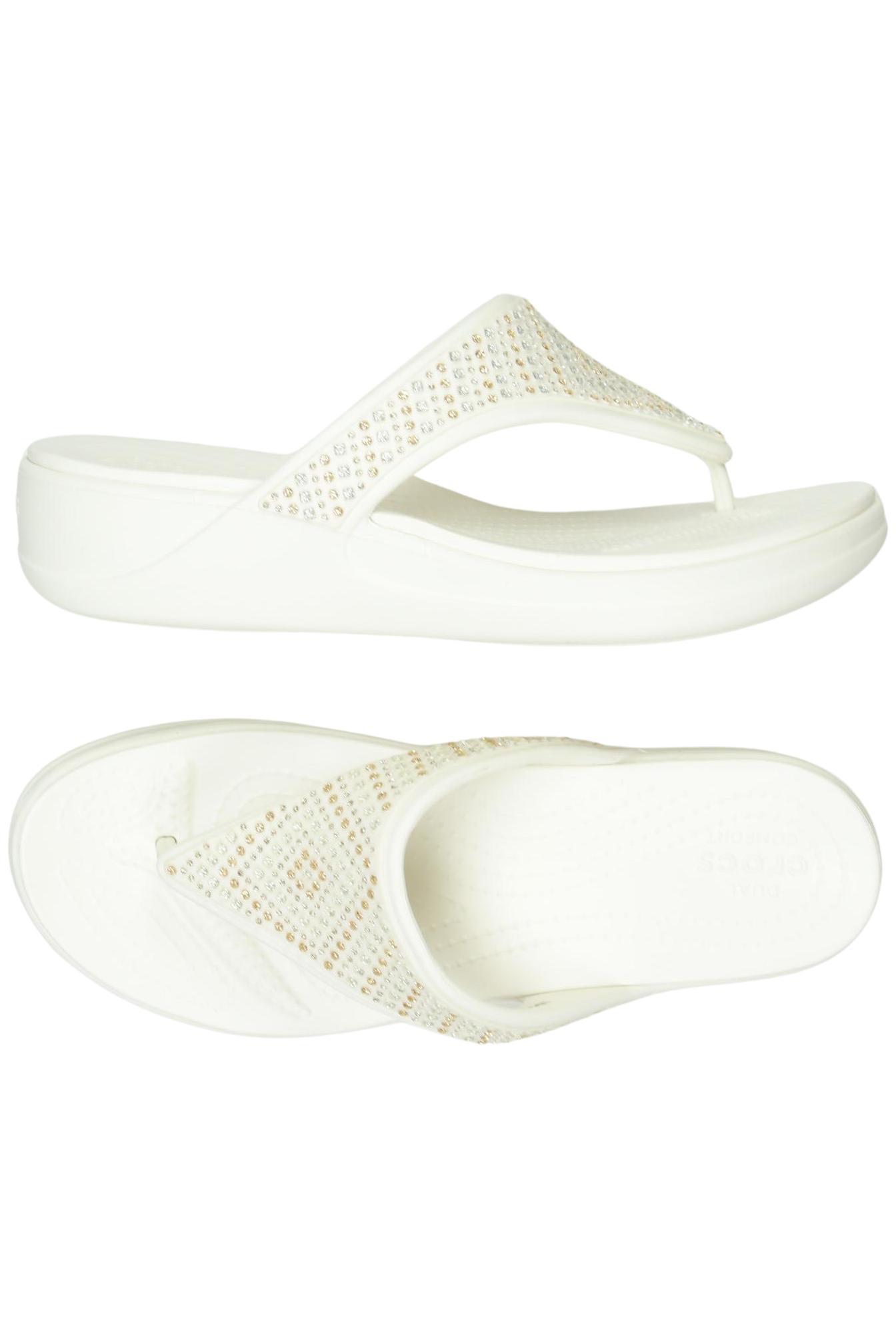 

Crocs Damen Sandale, weiß, Gr. 11