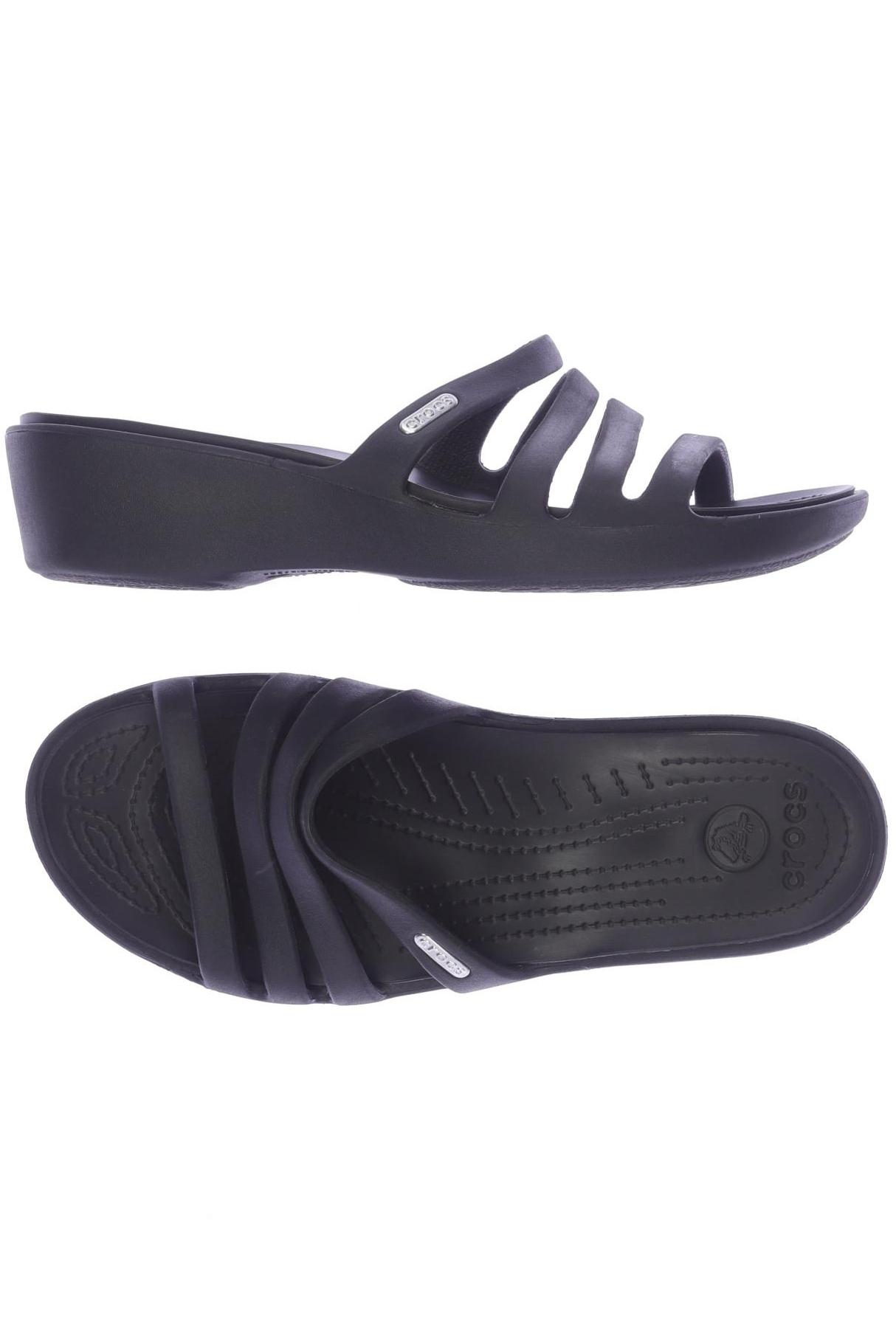 

Crocs Damen Sandale, schwarz