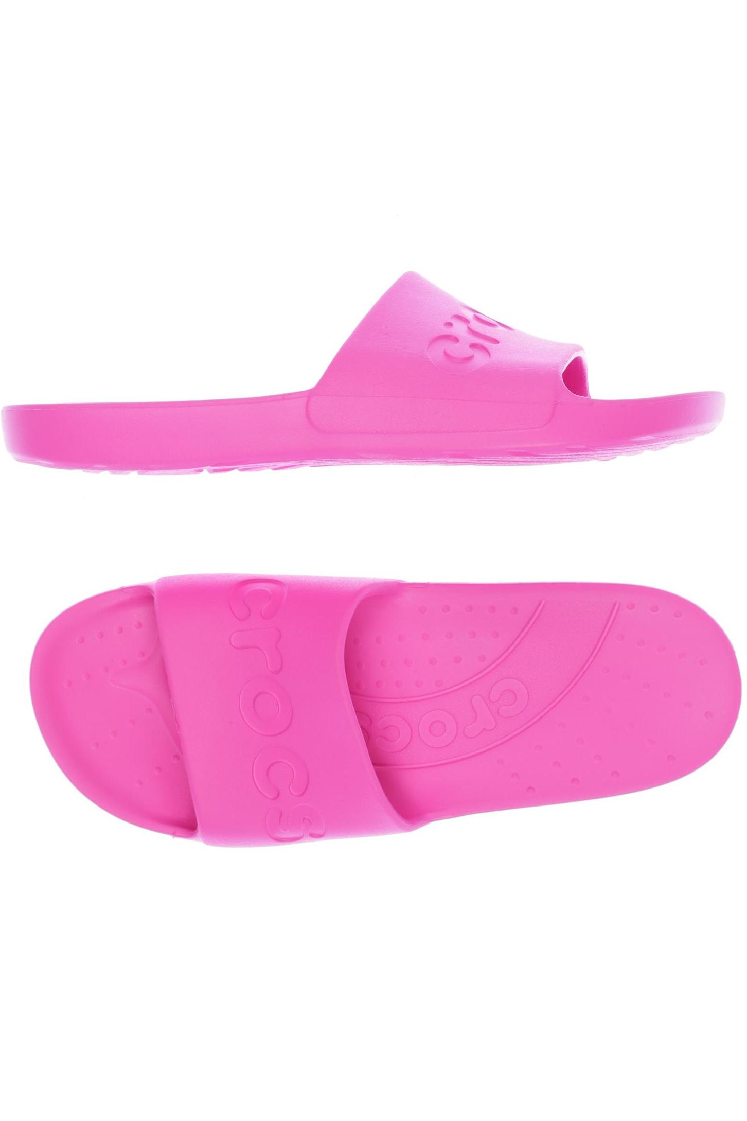 

Crocs Damen Sandale, neon, Gr. 7