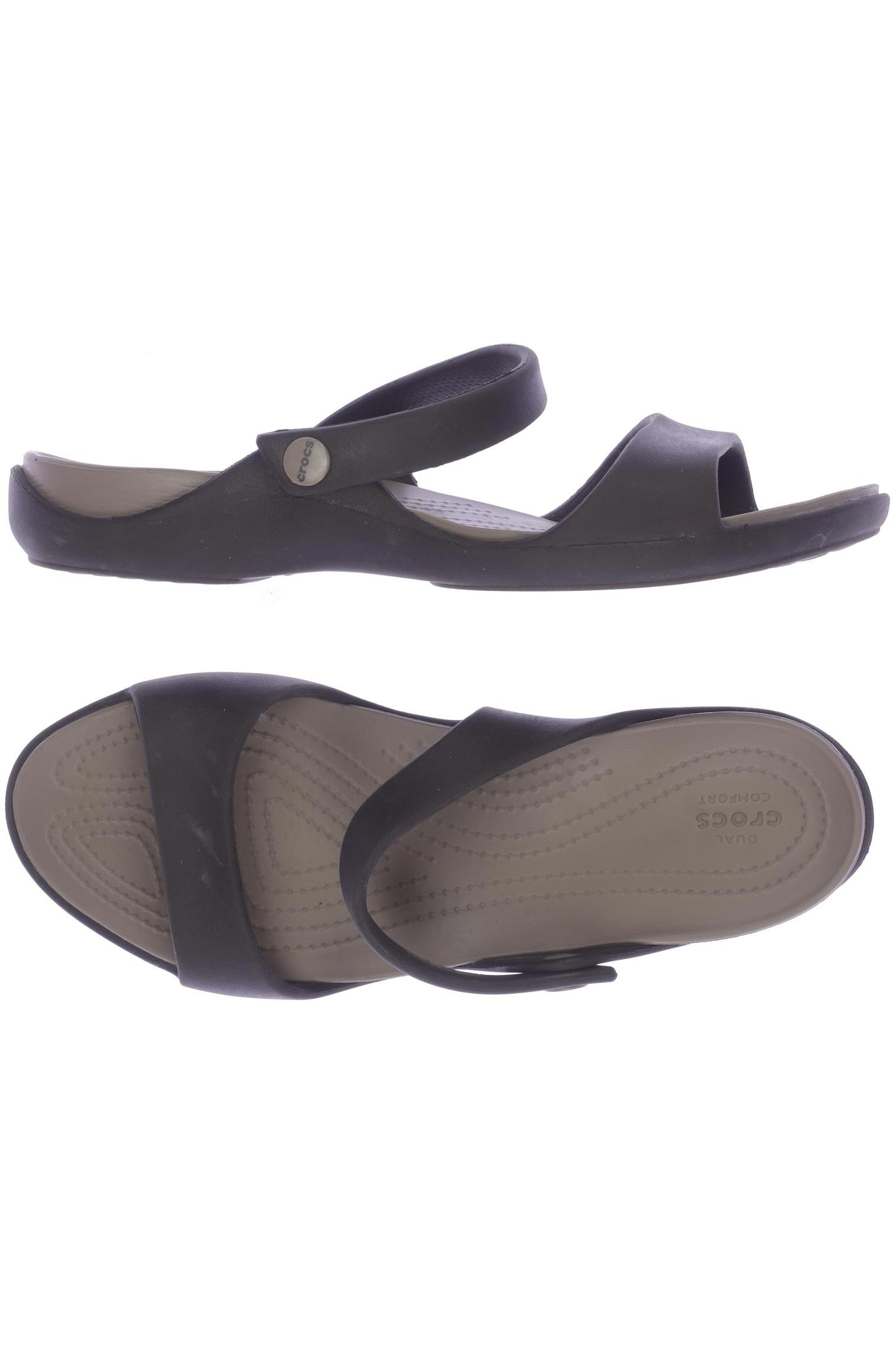 

Crocs Damen Sandale, braun, Gr. 9