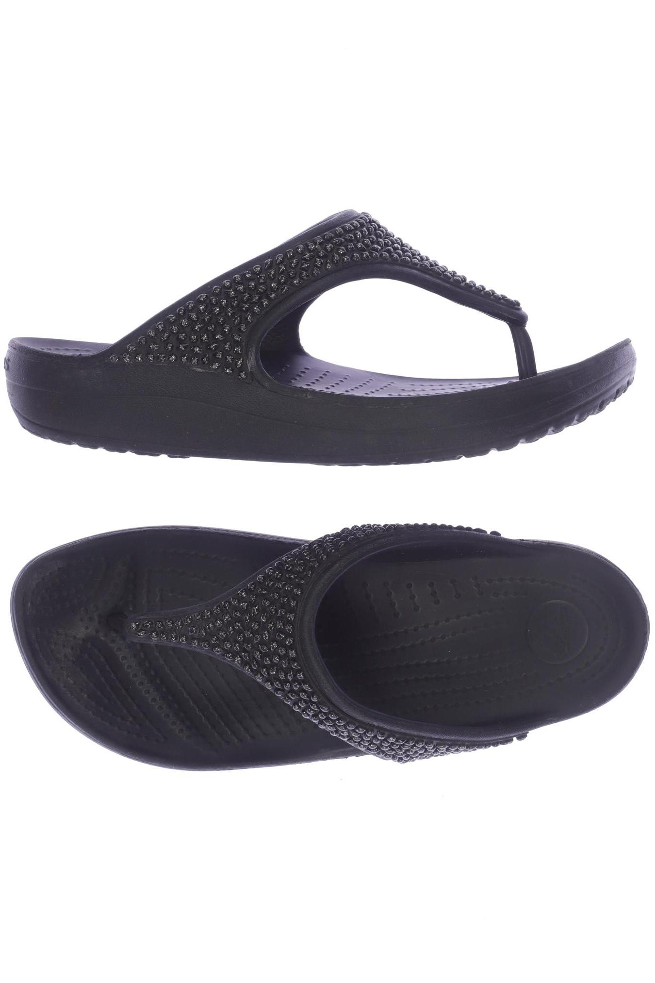 

Crocs Damen Sandale, schwarz
