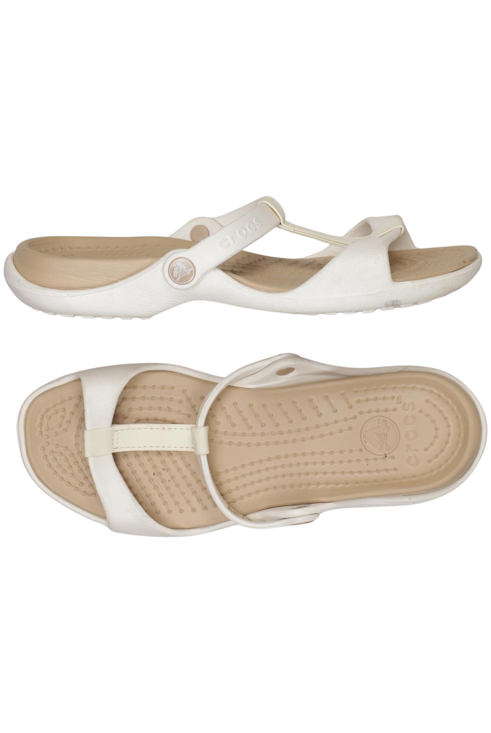 

Crocs Damen Sandale, weiß, Gr. 10