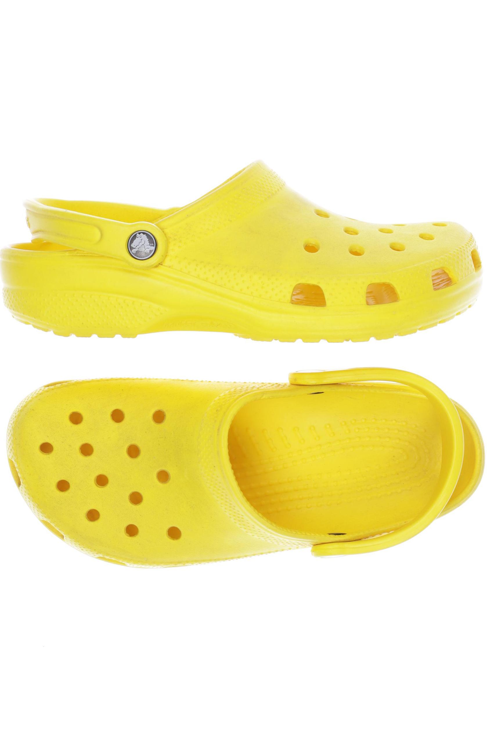 

Crocs Damen Sandale, gelb, Gr. 9