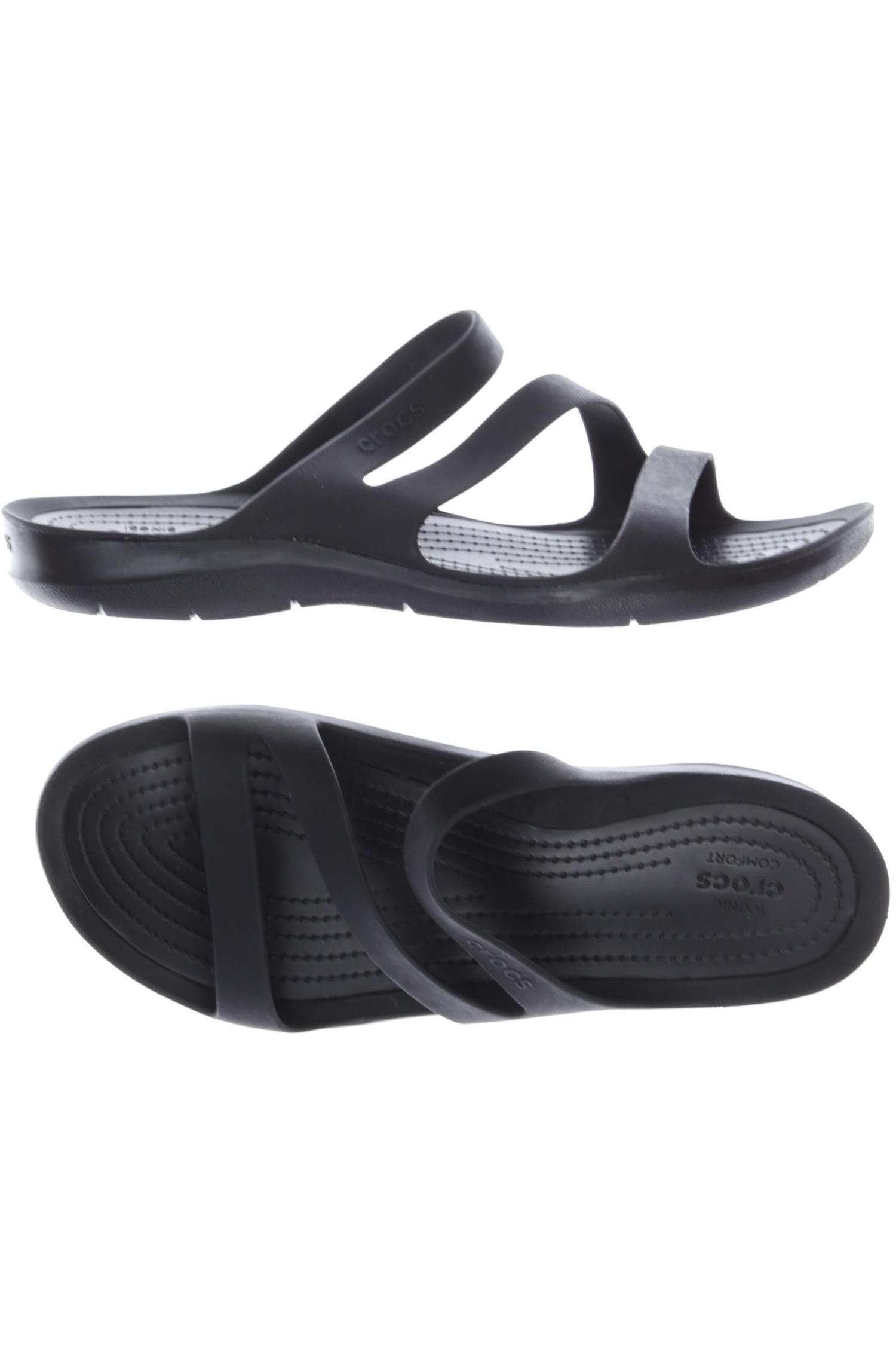 

Crocs Damen Sandale, schwarz, Gr. 10