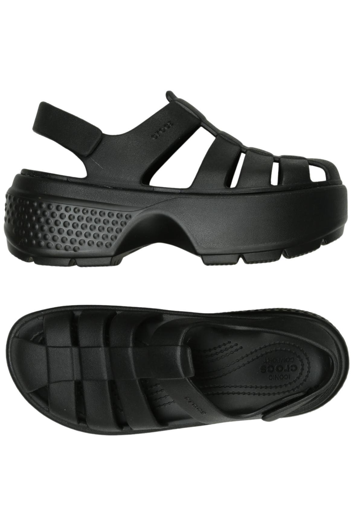 

Crocs Damen Sandale, schwarz, Gr. 7