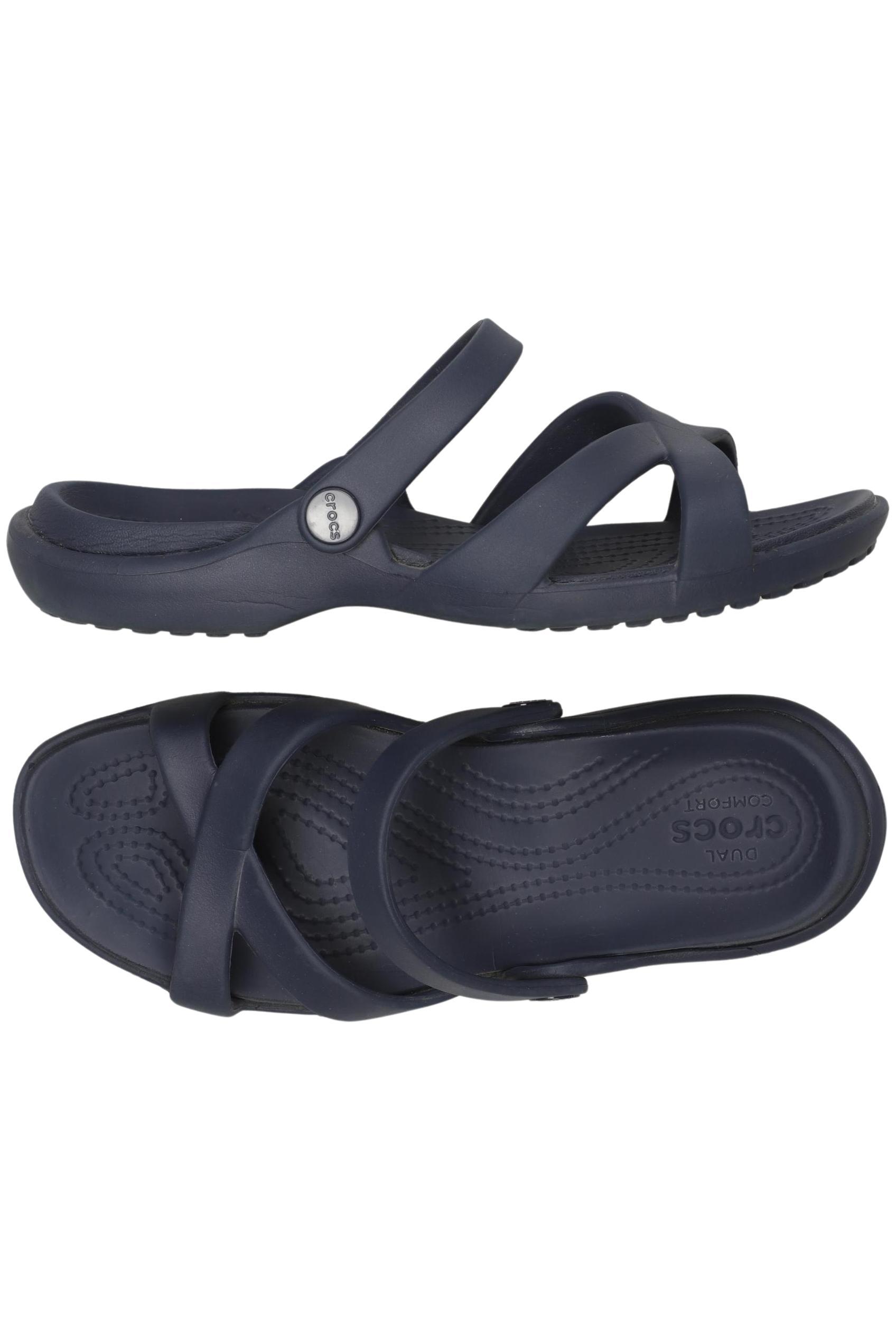 

Crocs Damen Sandale, marineblau, Gr. 8