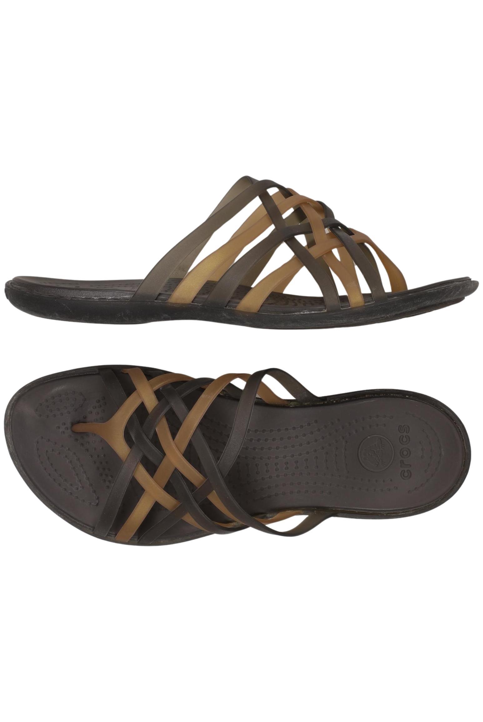 

Crocs Damen Sandale, braun, Gr. 8